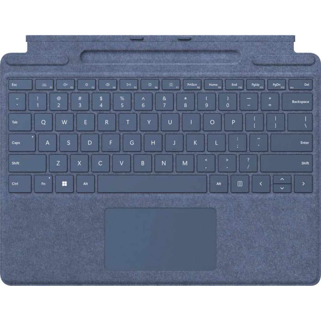 Microsoft Tastatur mit Touchpad »Surface Pro Signature«, (Fn-Tasten-Windows-Sperrtaste-Touchpad-Magnetverschluss)