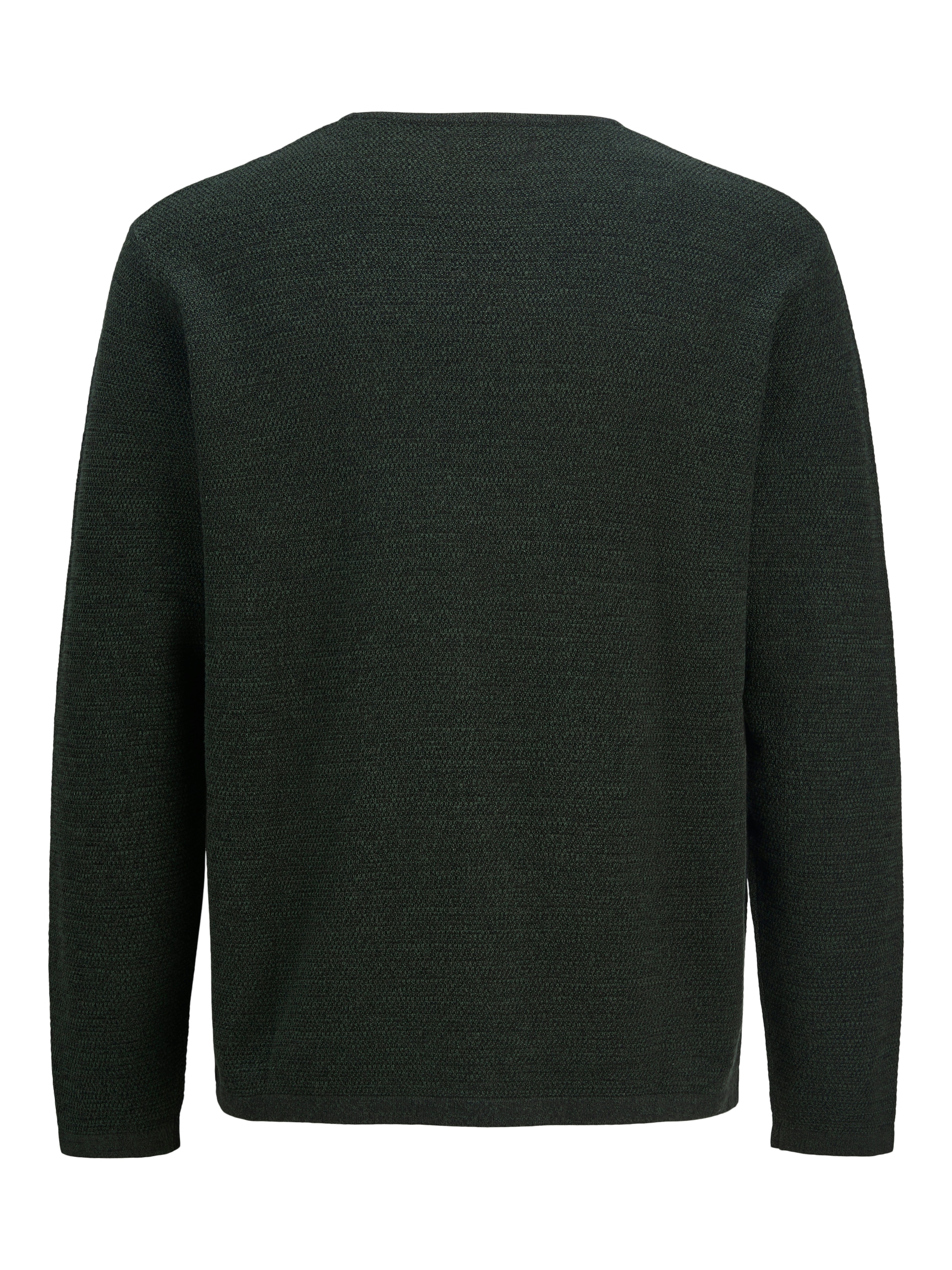 Jack & Jones Pull à col rond »JJEGEORGE KNIT CREW NECK NOOS« mit Strick Optik