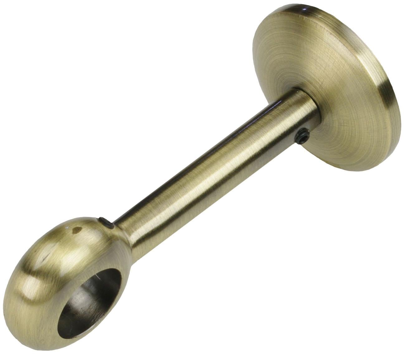 Liedeco Gardinenstange »Esp Kugel«, 1 läufig-läufig, Fixmass, 1-läufig im Fixmass Ø 16 mm