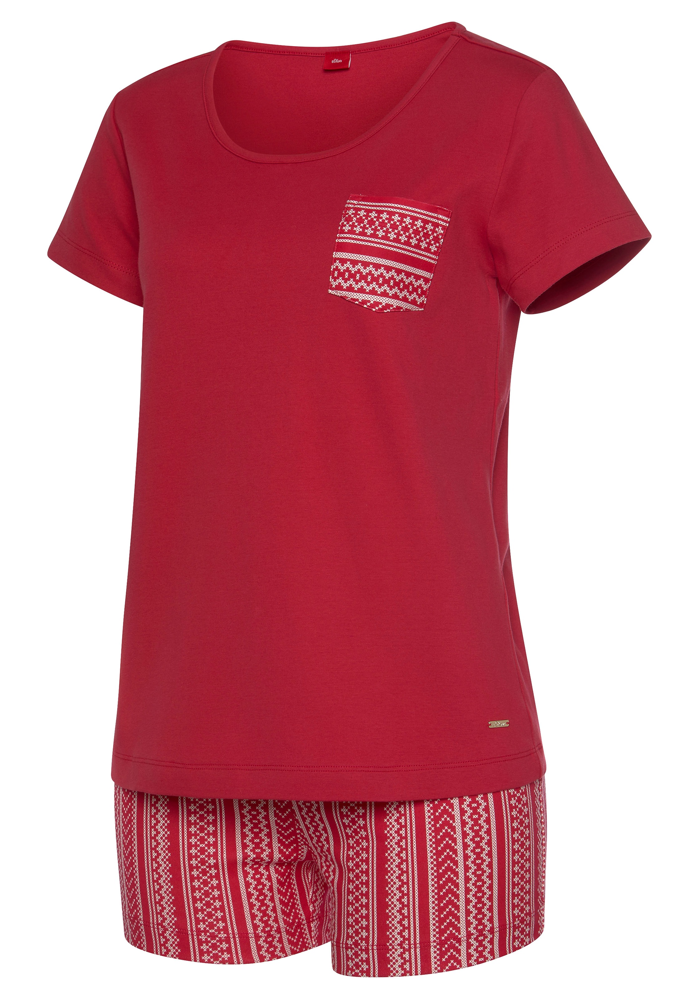 Image of s.Oliver Shorty, mit Norwegermuster bei Ackermann Versand Schweiz