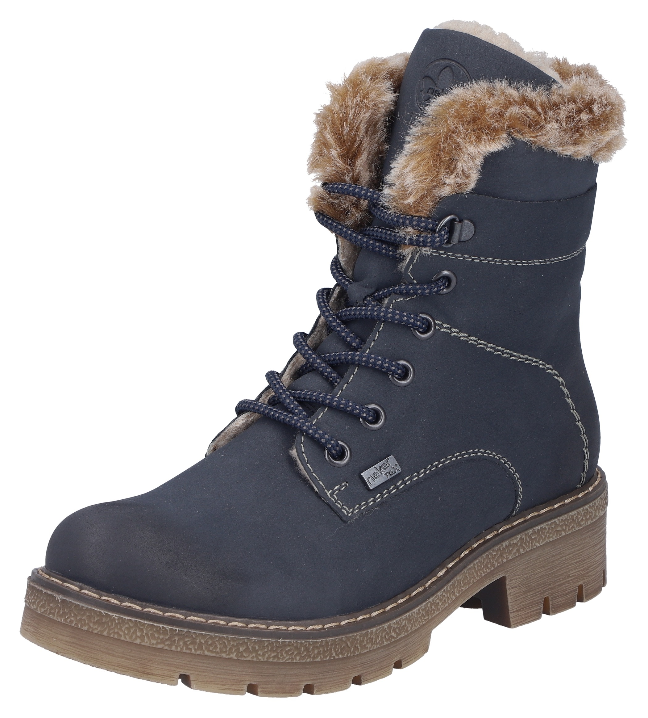Image of Rieker Winterstiefelette Schnürboots, Winterboots mit wasserabweisender riekerTEX-Membran