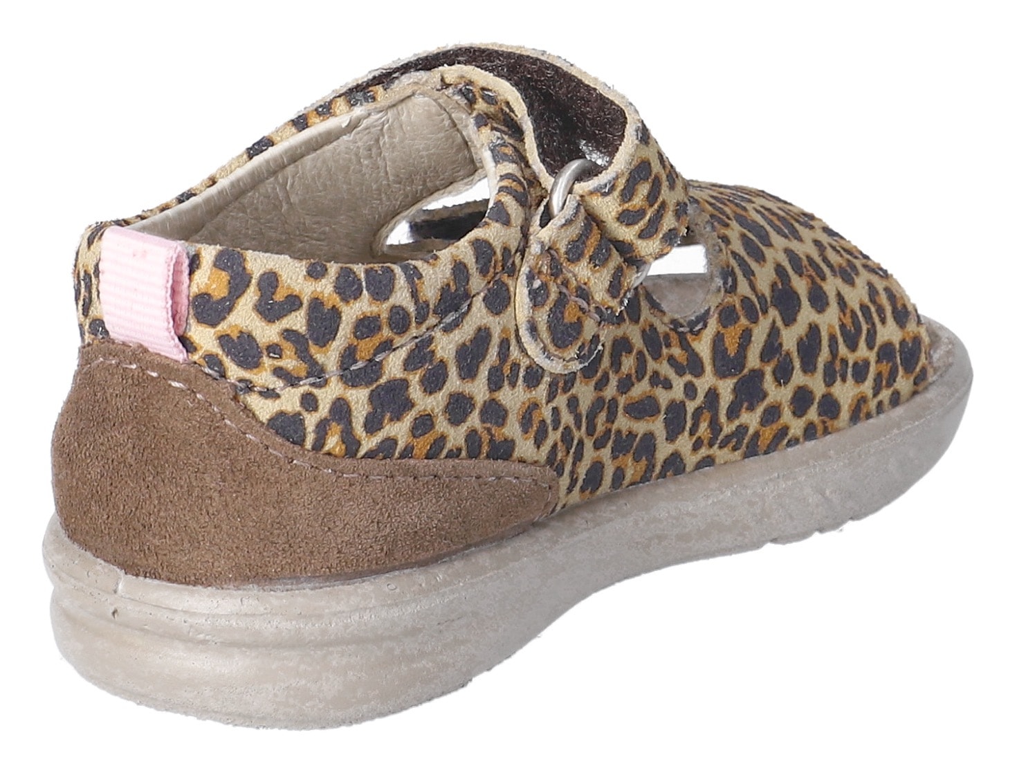 PEPINO by RICOSTA Chaussures de marche »Banu WMS: mittel«  Sandalette mit Klett und Animal Print, Grössenschablone zum Download