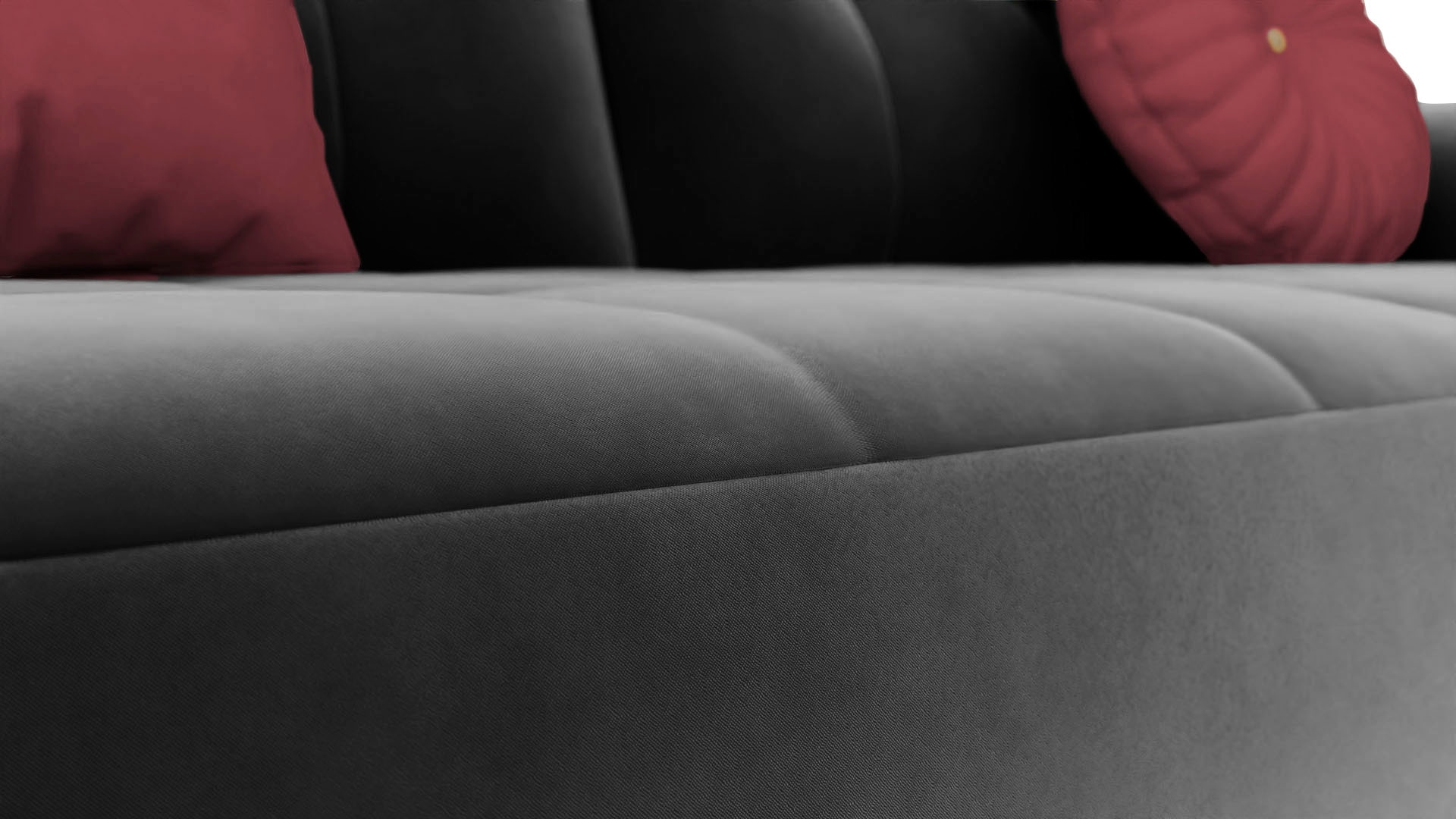 sit&more Ecksofa »Orient 1 L-Form« inkl. 4 Zierkissen mit Strass-Stein, goldfarbene Metallfüsse