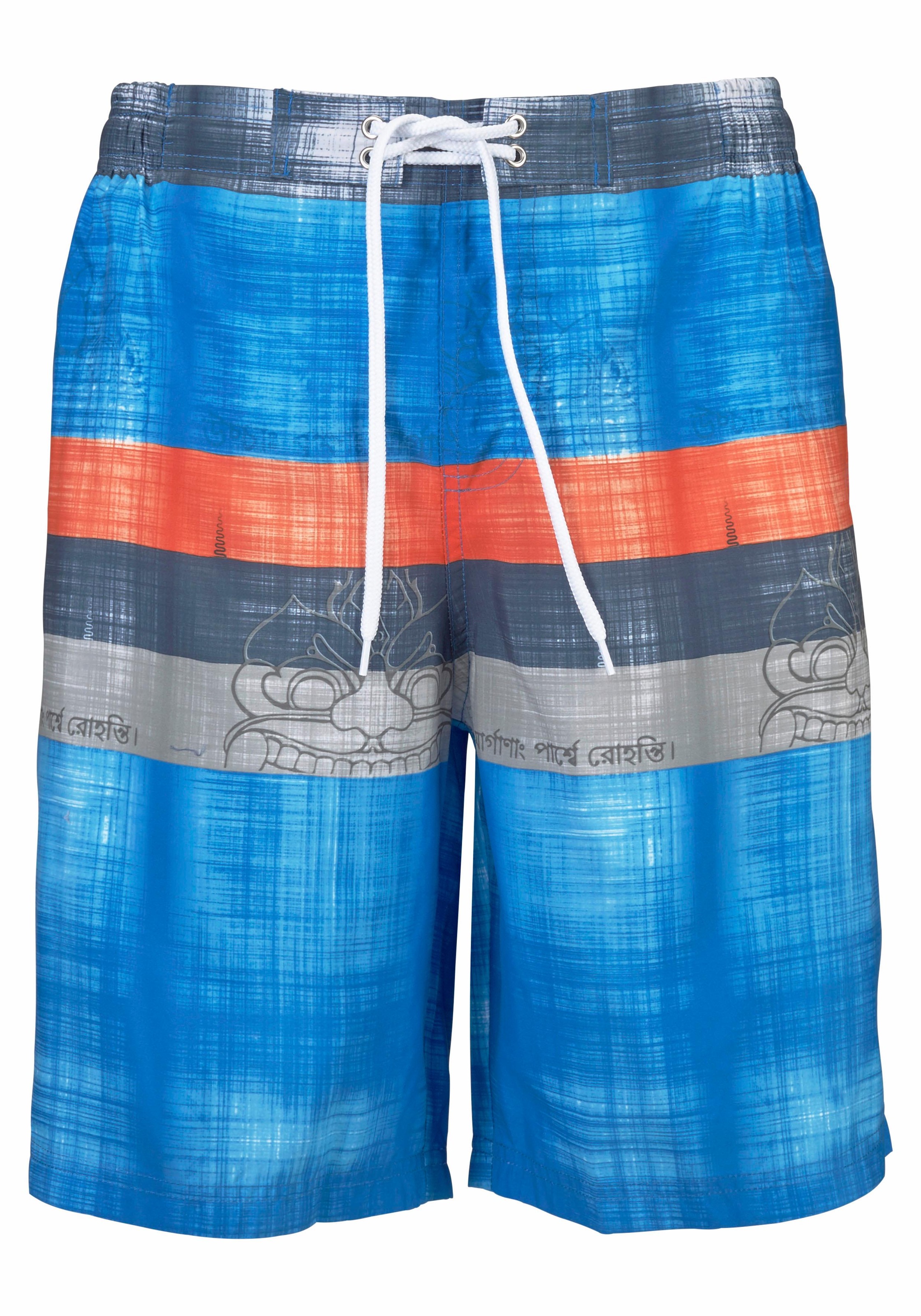 Chiemsee Badeshorts elastischer Bund, mit Aussenkordel, mit seitlichen Eingrifftaschen