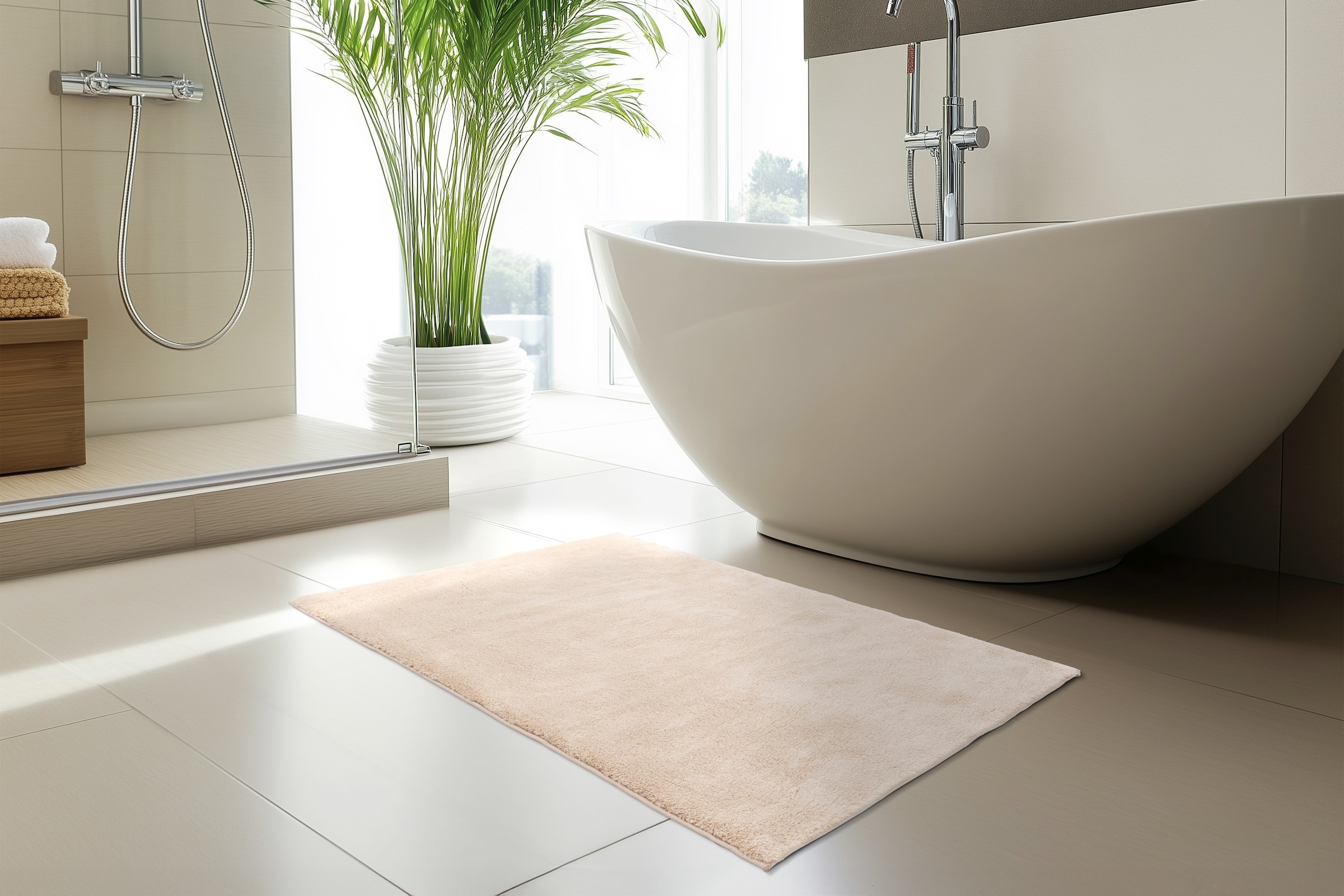 Kayoom Tapis de bain »Badematte Fresh Step 525« poils courts