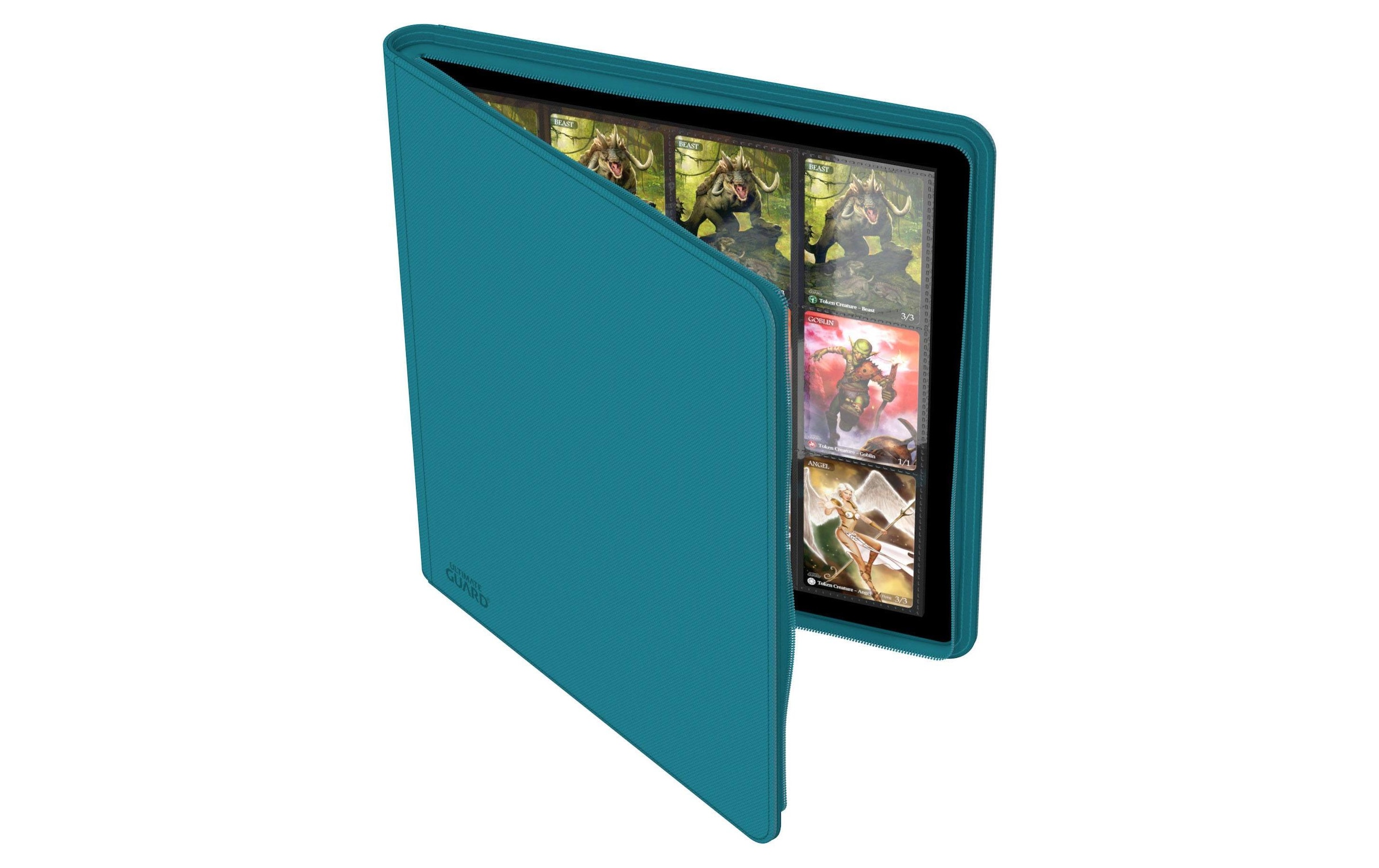   Sammelkarte »QuadRow ZipFolio 480 24-Pocket, petrolblau«