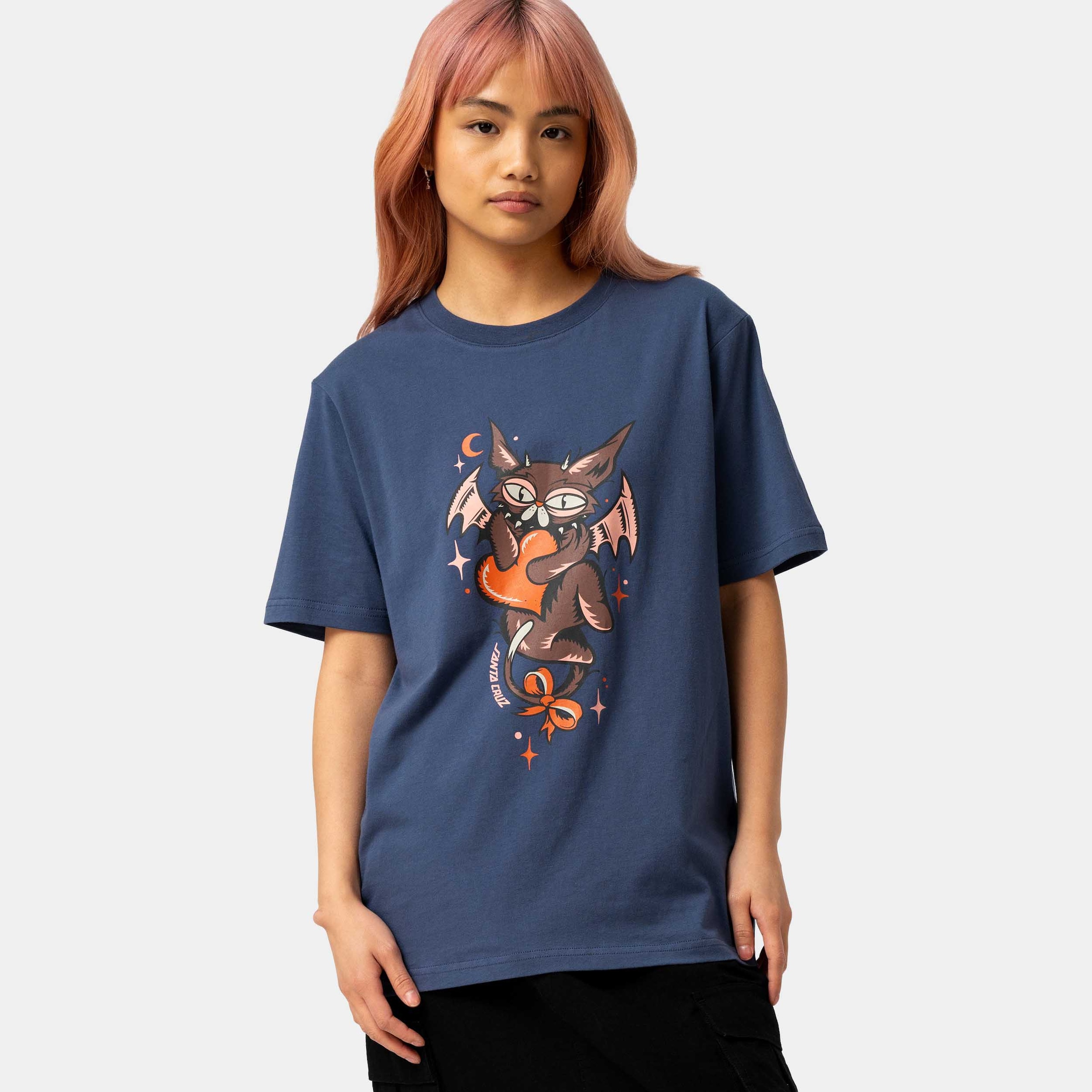 Image of Santa Cruz T-Shirt "NIGHT CRITTER FRONT T-SHIRT"