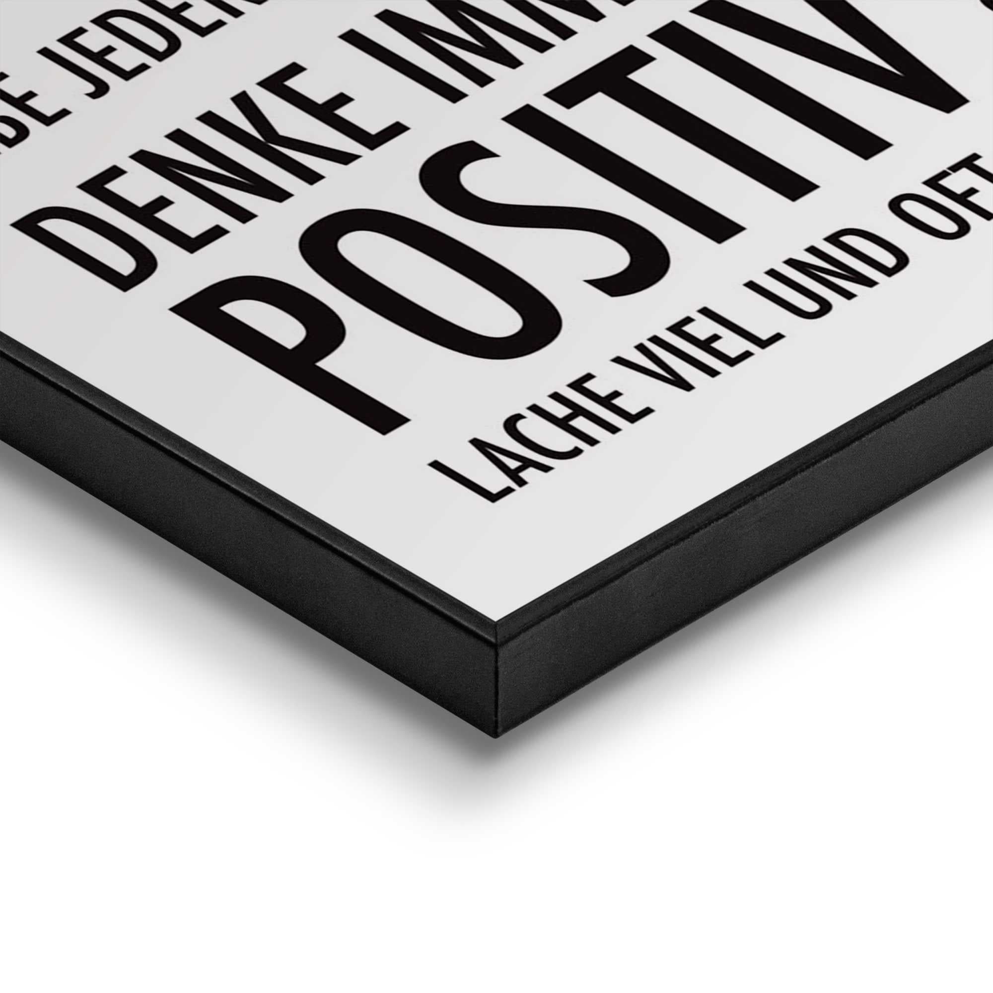 Reinders! Poster »Positiv Leben«