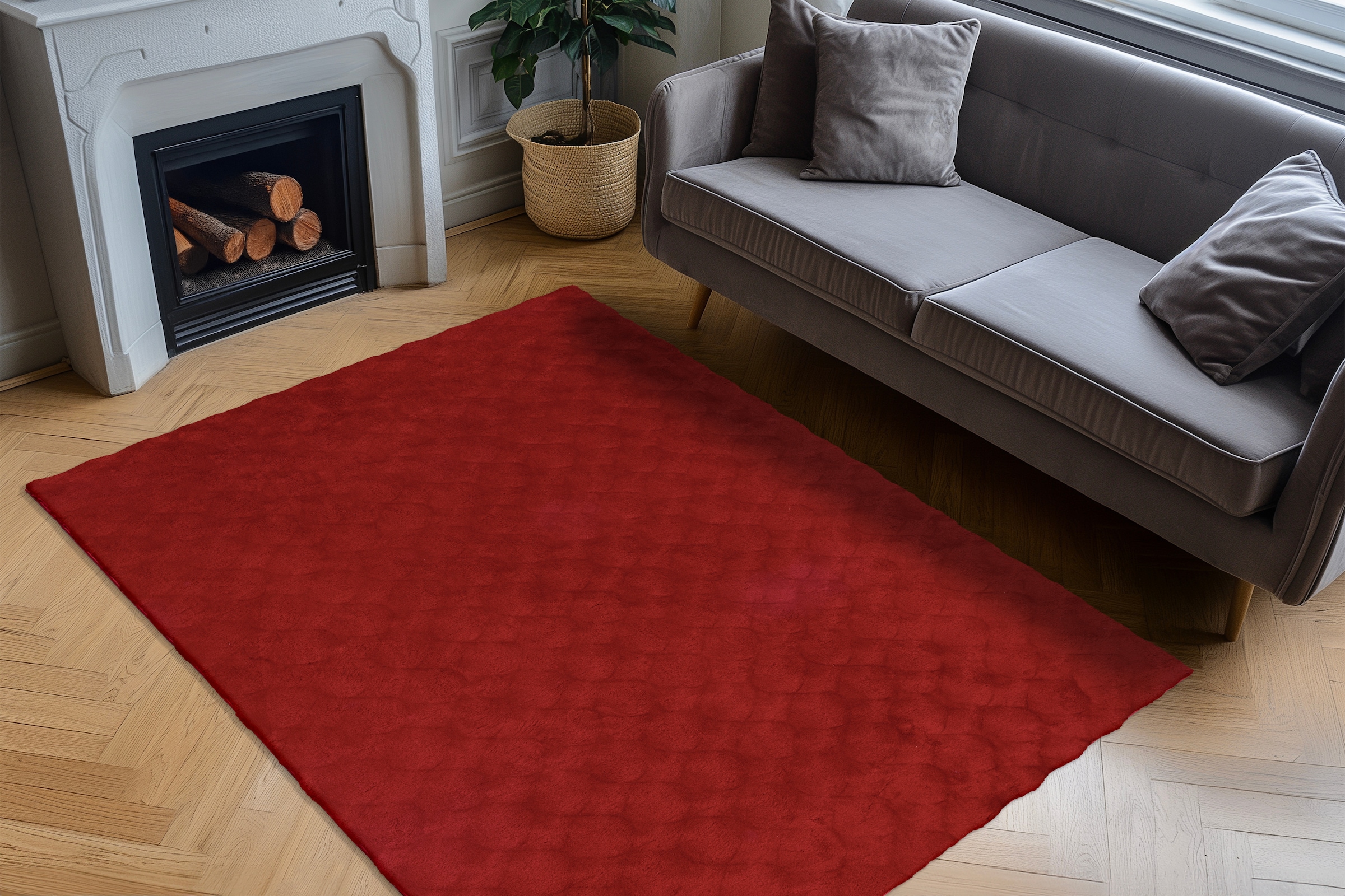 Kayoom Tapis »Royal Glow 825« Rectangulaire 30 mm Höhe Auch in rund, Hochflor, Modernes Muster, Vegan
