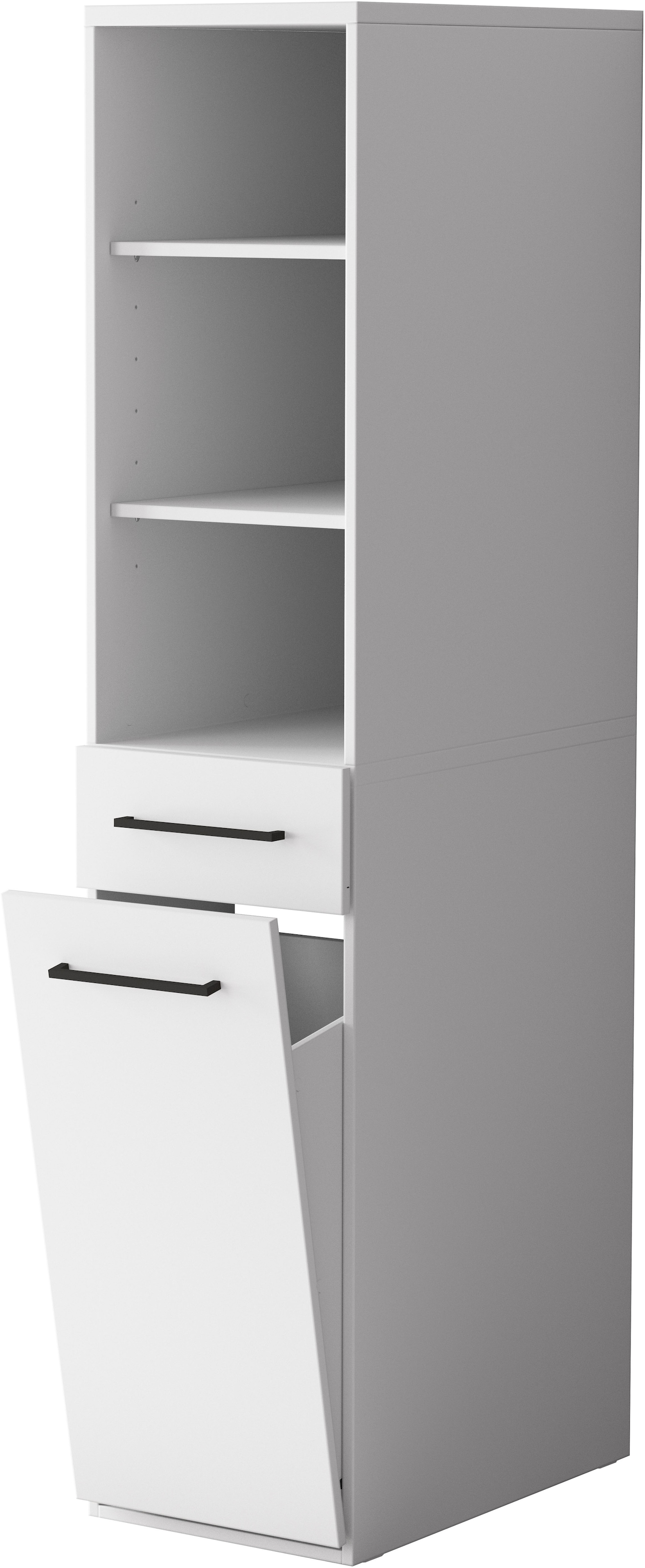 KOCHSTATION Wäscheschrank »KS-Linda« Breite 67 cm, 25mm starke Wände, ausziehbare Ablage