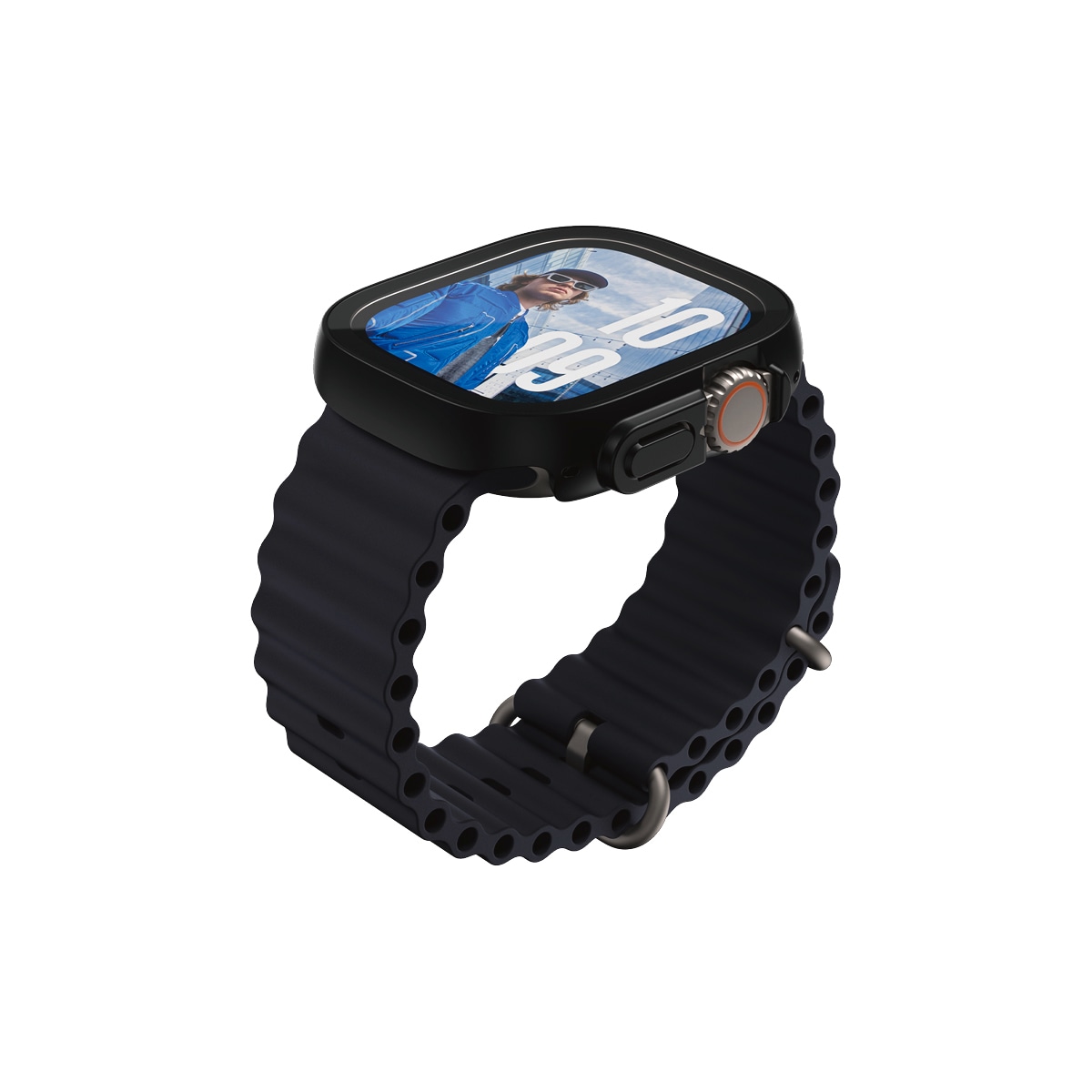 CARE by PanzerGlass Displayschutzglas »Full Body Protection«, für Apple Watch Ultra-Apple Watch Ultra 2, Displayschutzfolie, Schutzfolie, Bildschirmschutz, kratz- & stossfest