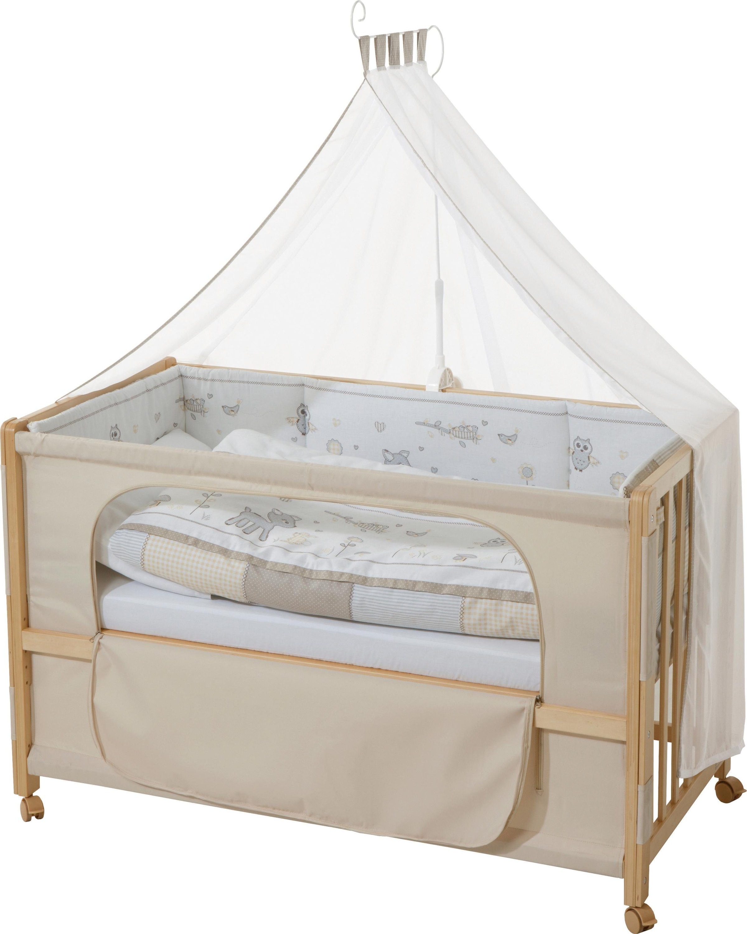 Image of roba® Babybett »Room Bed, Tierfreunde«, (6 tlg.) bei Ackermann Versand Schweiz