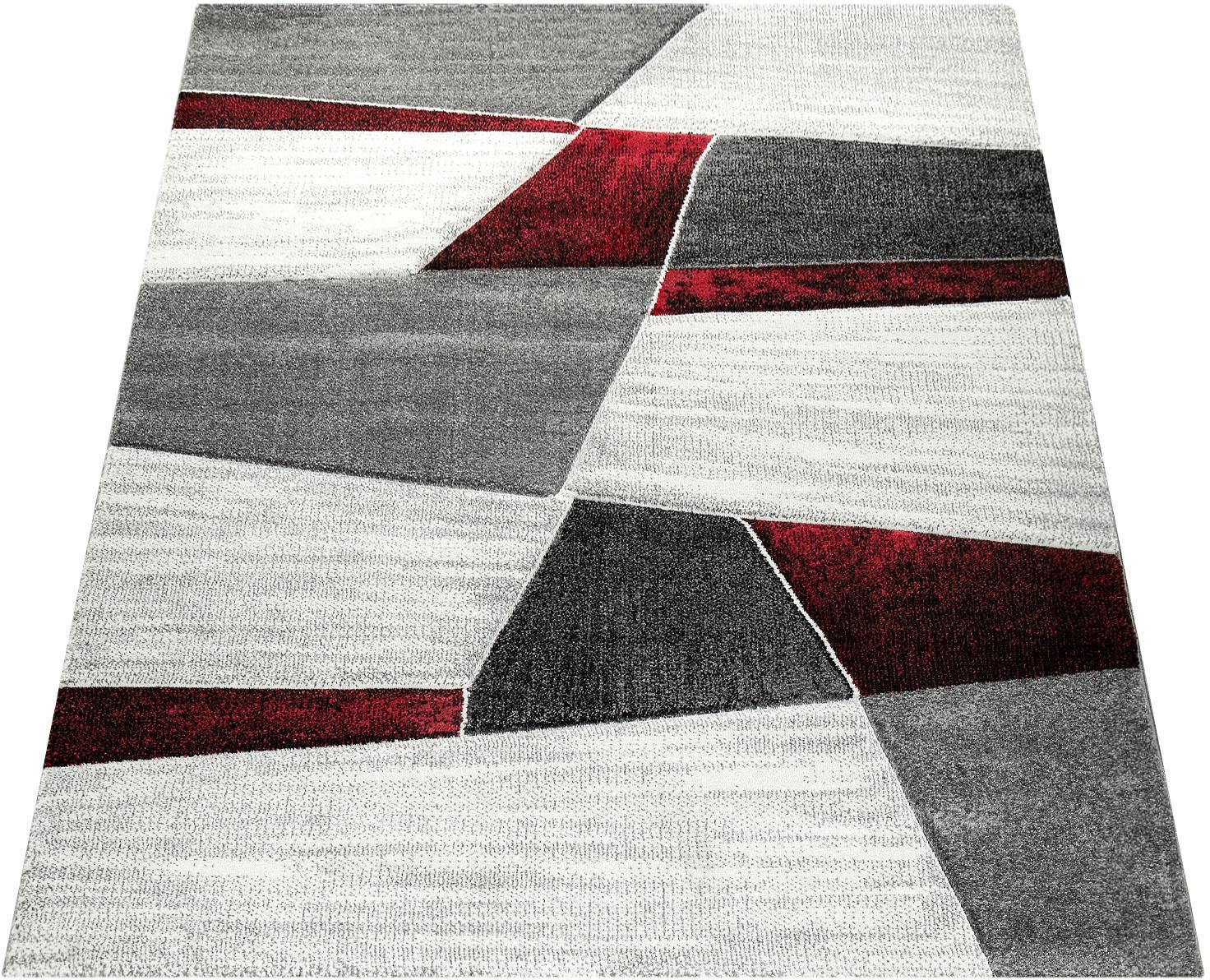 Image of Paco Home Läufer »Diamond 662«, rechteckig, 18 mm Höhe, 3D-Design, Kurzflor mit geometrischem Muster bei Ackermann Versand Schweiz