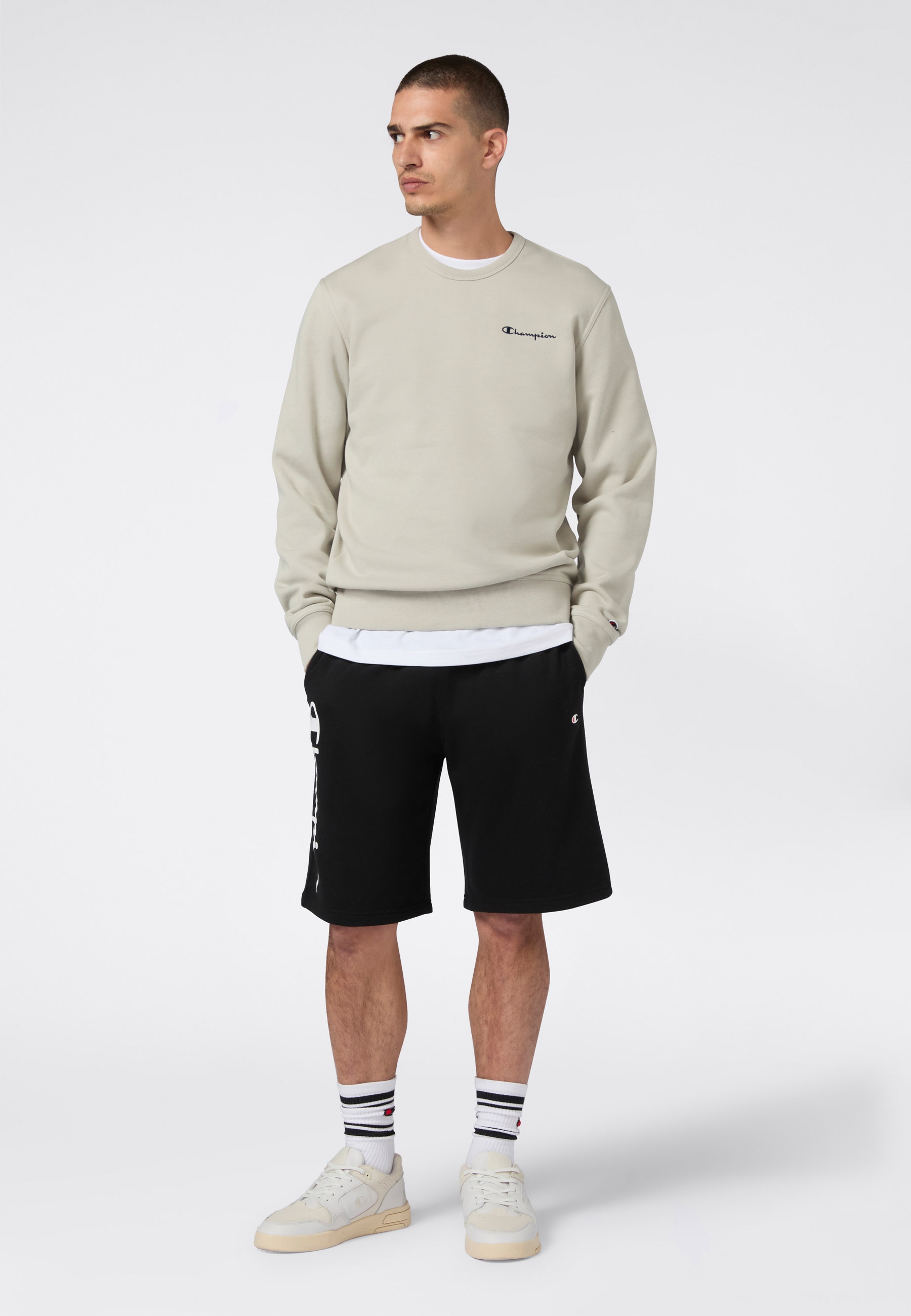 Champion Sweatshorts »BASICS Terry Shorts Large Logo«