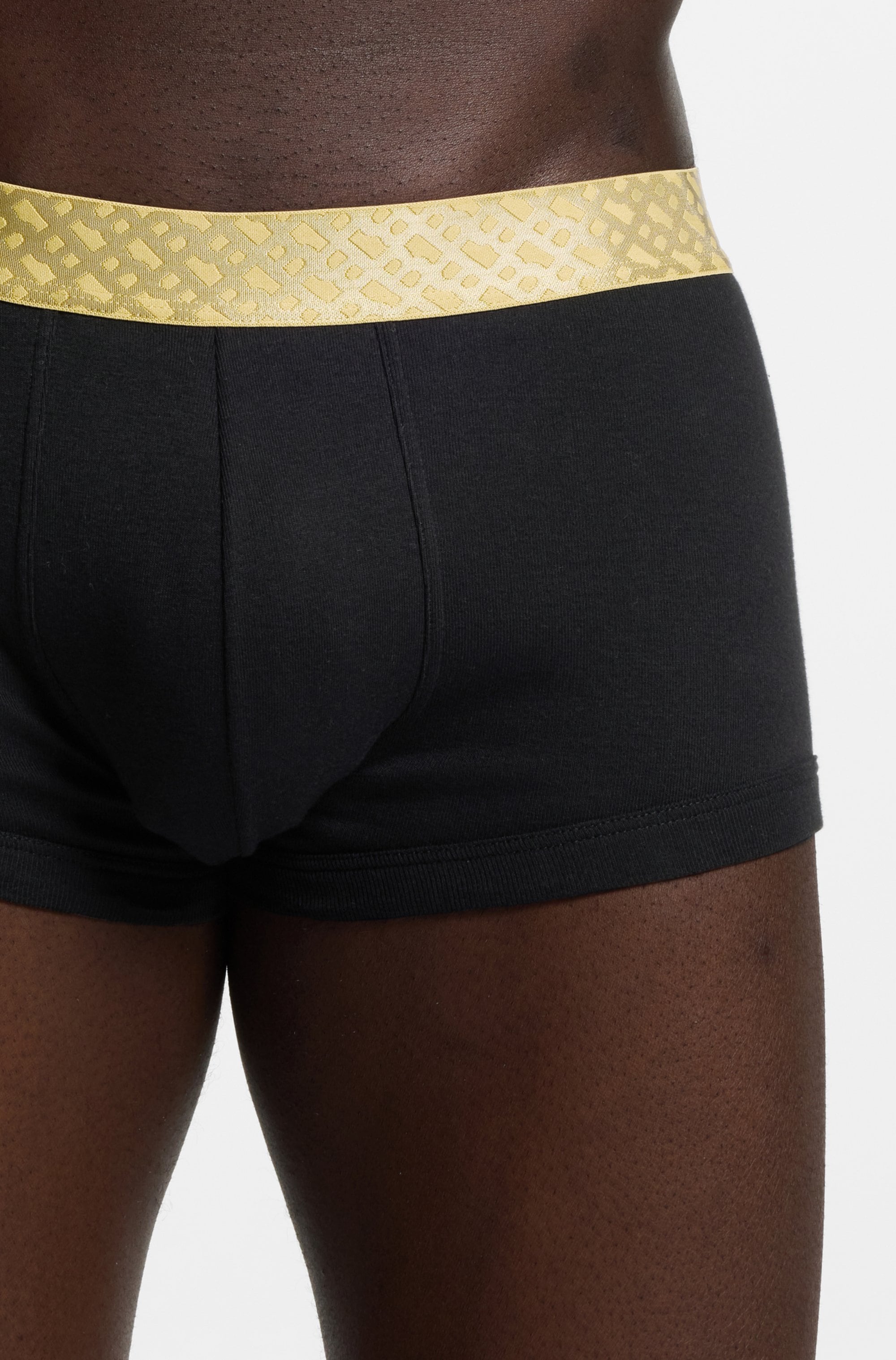 BOSS Tronc »2P Gold Mono« Neuheit, aus gerippter Baumwolle, enganliegend, kurzes Bein