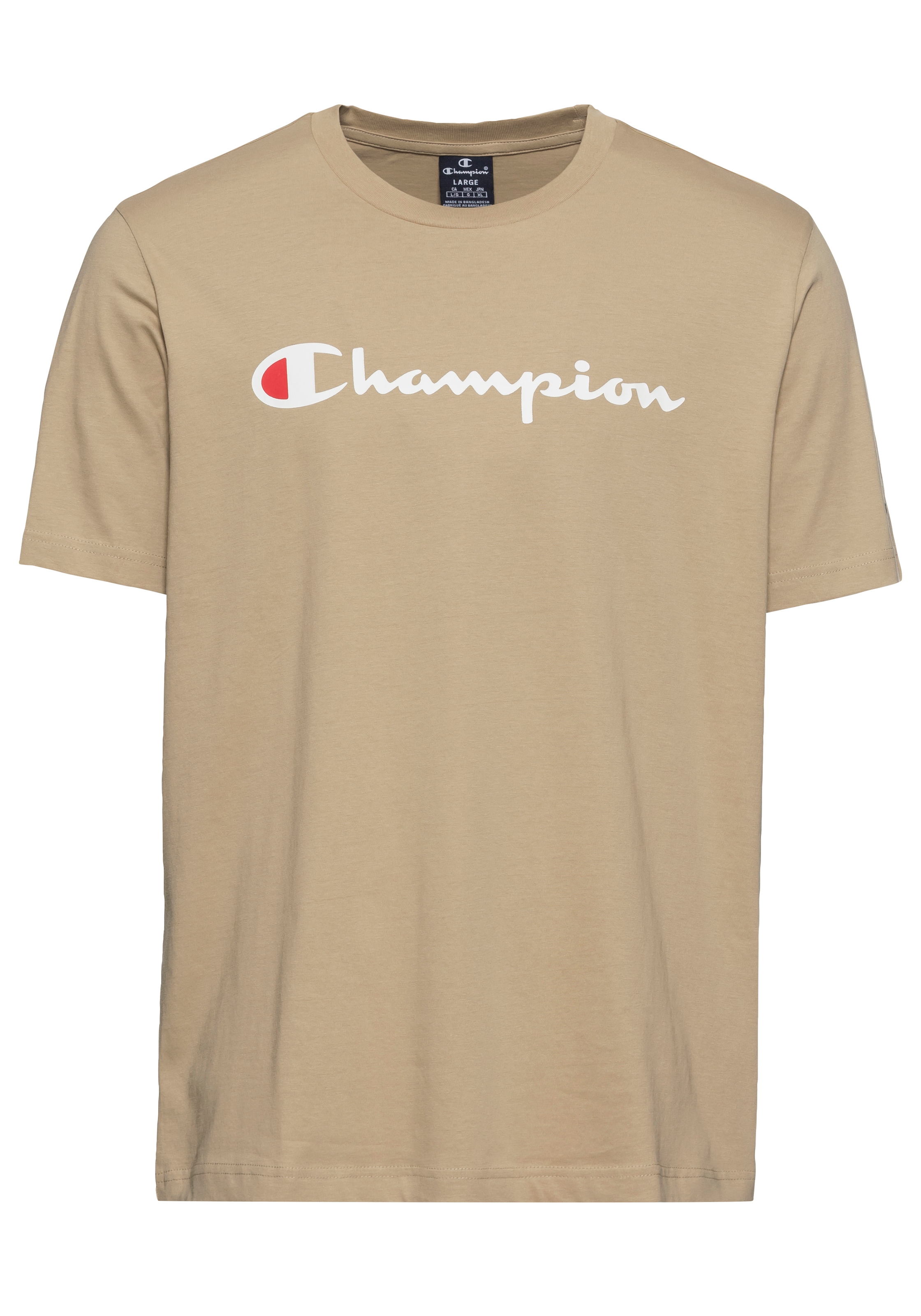 Champion T-Shirt »Icons Crewneck T-Shirt Large Logo«, mit Logo Print