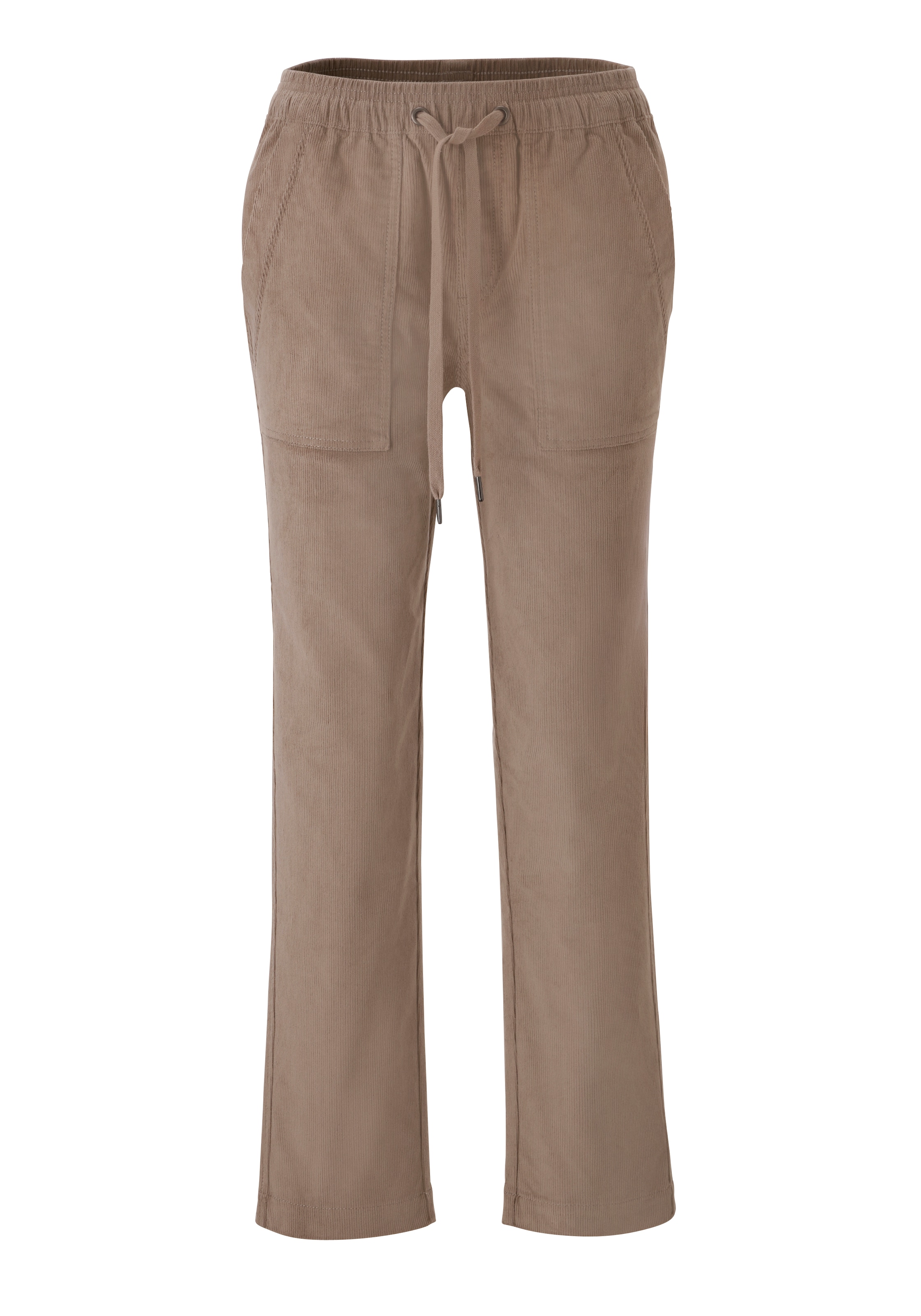 Aniston SELECTED Pantalon à enfiler en velours côtelé  en velours côtelé élastique avec poches fendues - NOUVELLE COLLECTION
