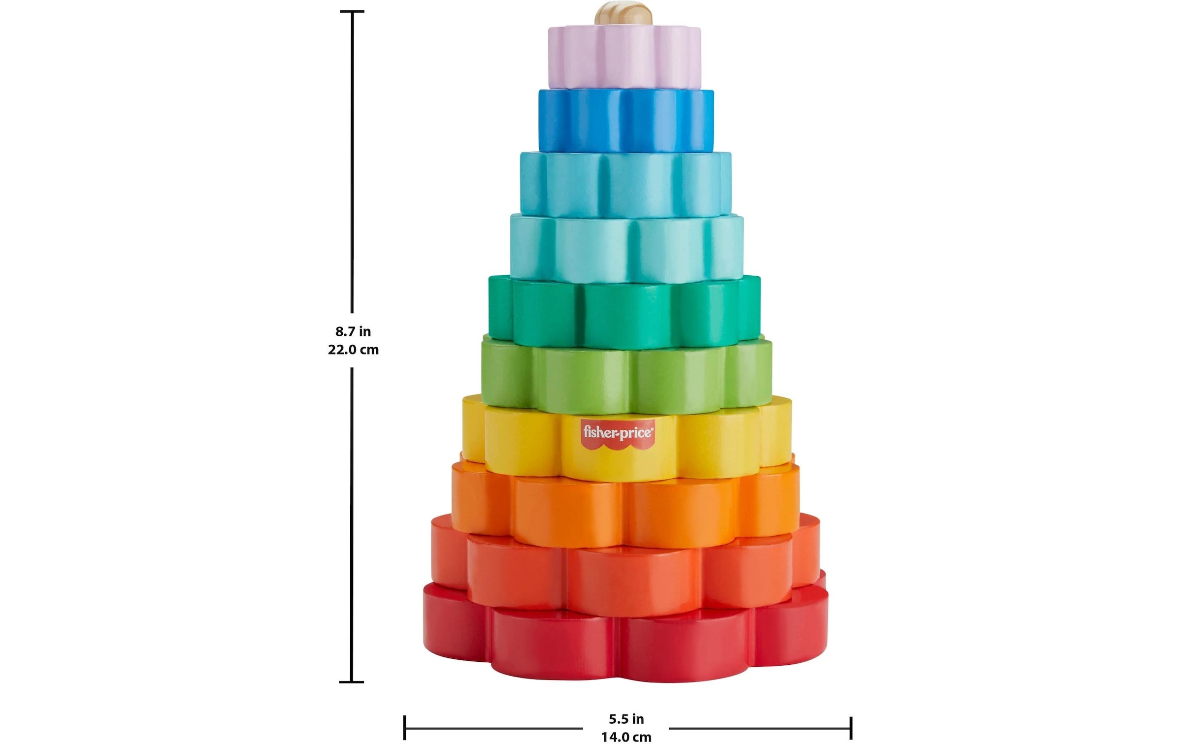 Fisher-Price® Stapelspielzeug, (10 tlg.)