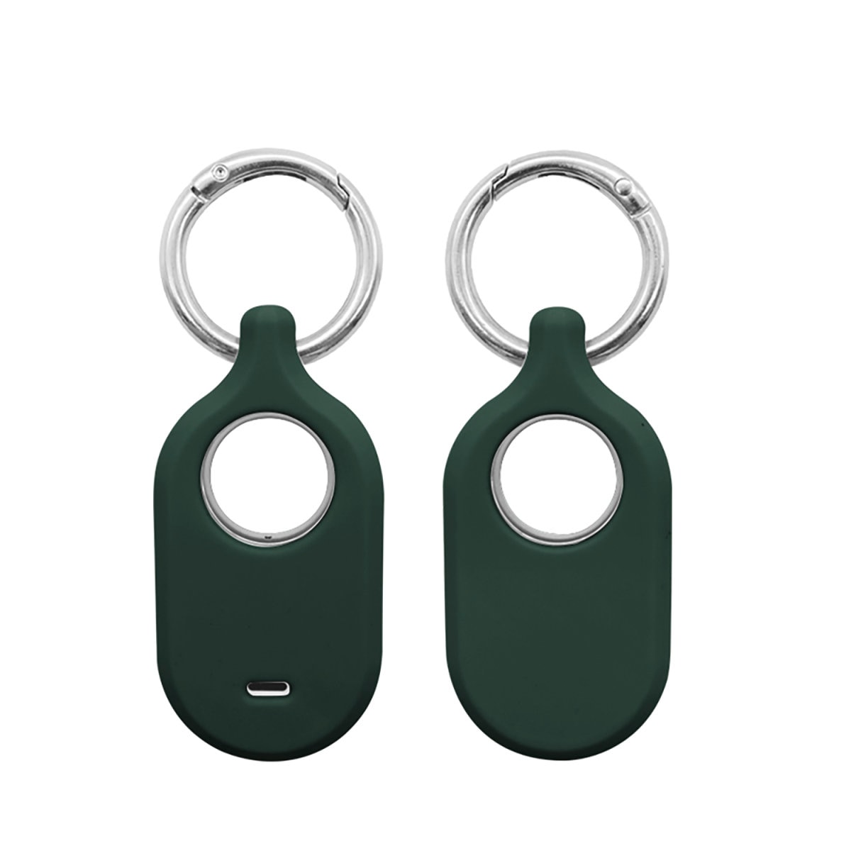 4smarts Schlüsselanhänger Set »Silicone Case für Samsung SmartTag2«, (Set, bestehend aus 4 Silikon Schlüsselanhängern), integrierter Schlüsselring
