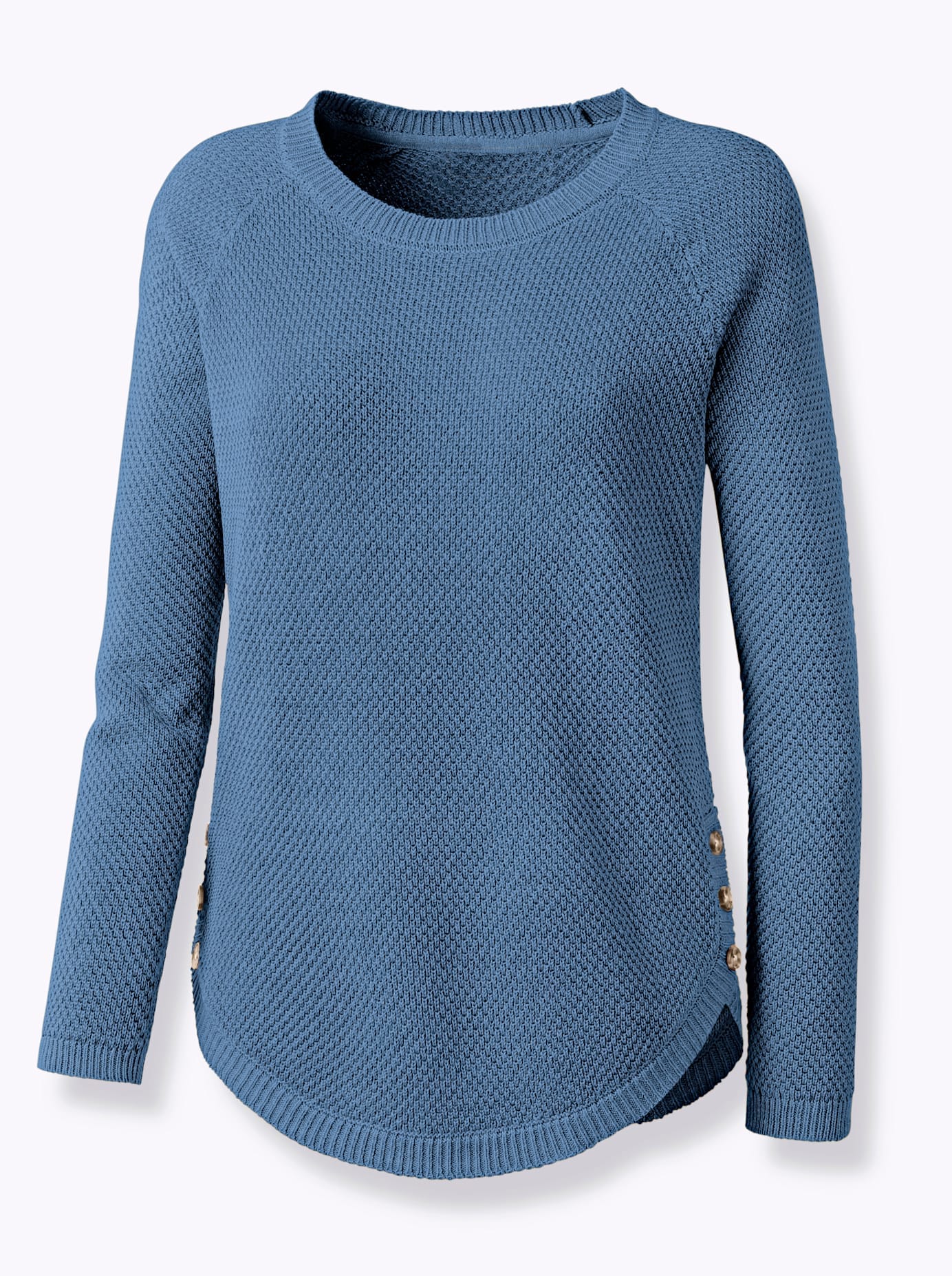 Casual Looks Rundhalspullover »Pullover«