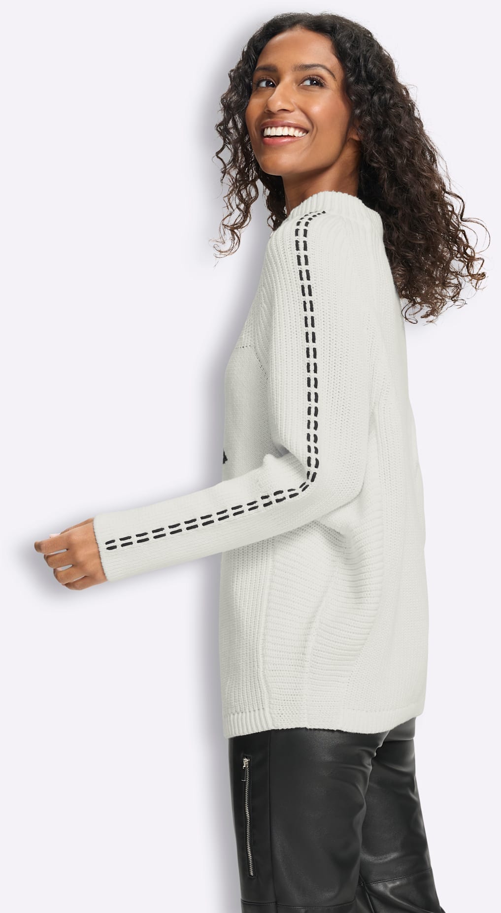heine Pull à col roulé »Rollkragen-Pullover«