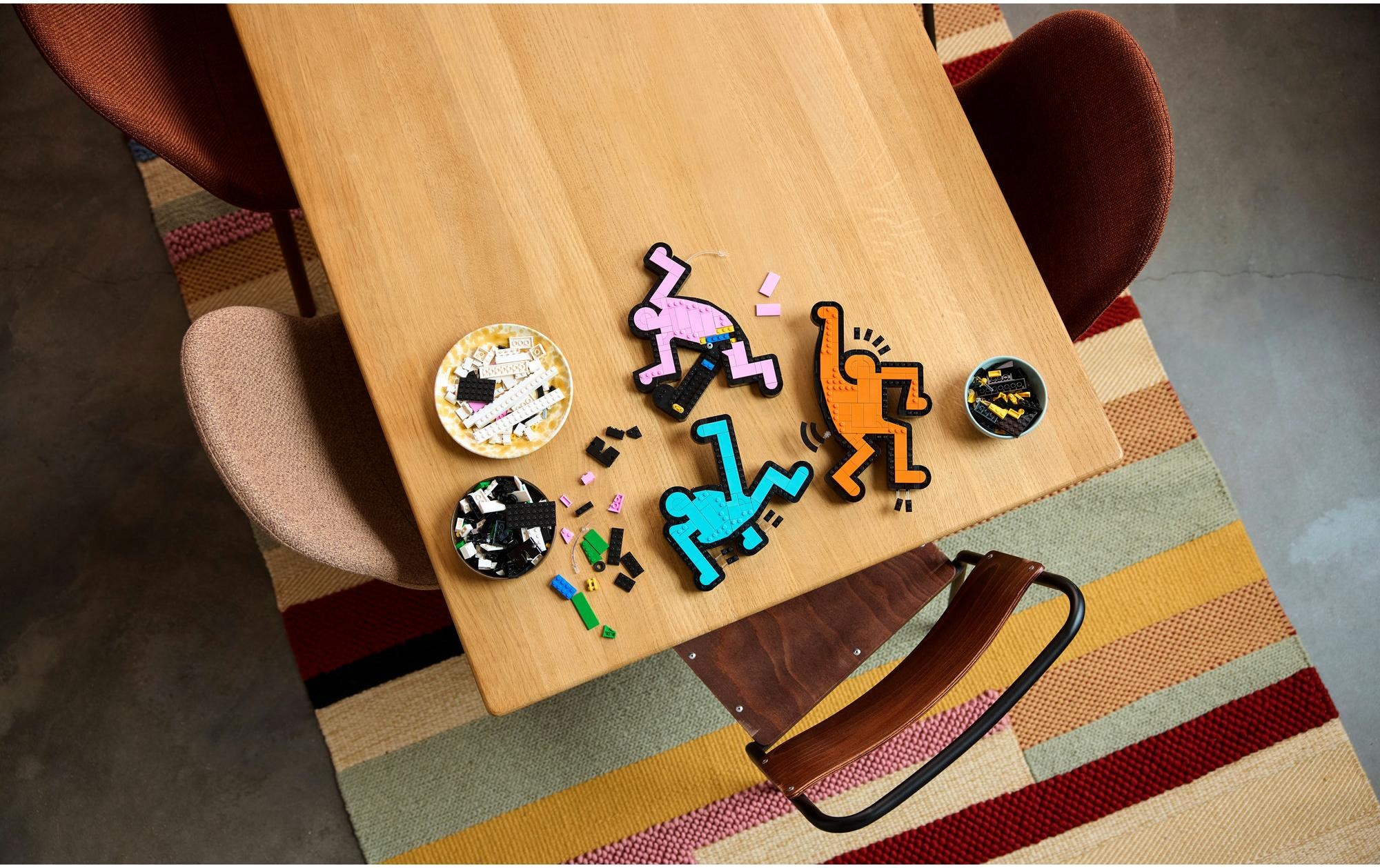 LEGO® Spielbausteine »Art Keith Haring Tanzende Figuren«