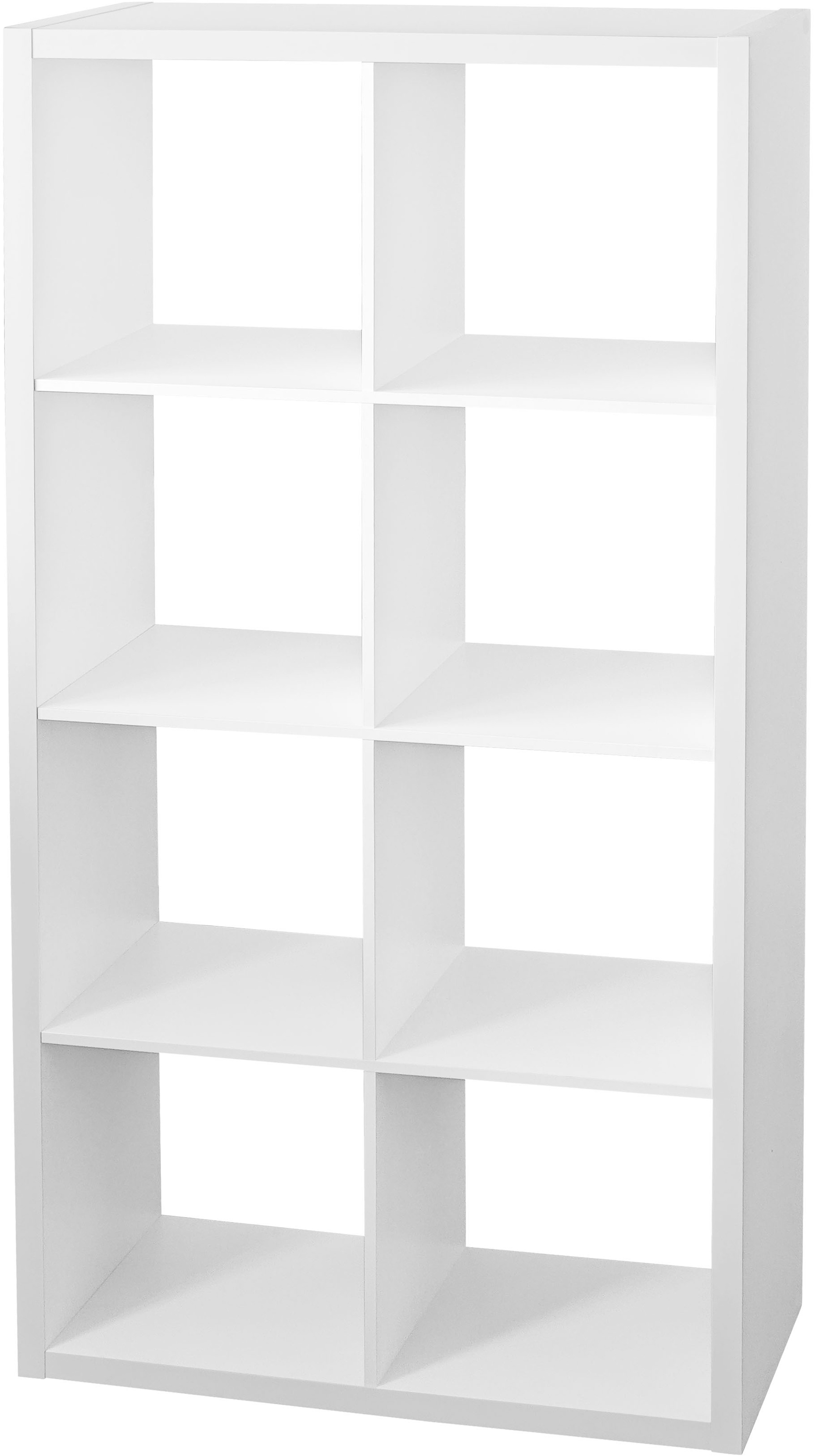Image of GOODproduct Raumteilerregal "IZOLA, Raumteiler, Aktenregal, Würfelregal," mit 8 Fächern, quer und hochkant stellbar, (B/T/H) 76x37x147 cm