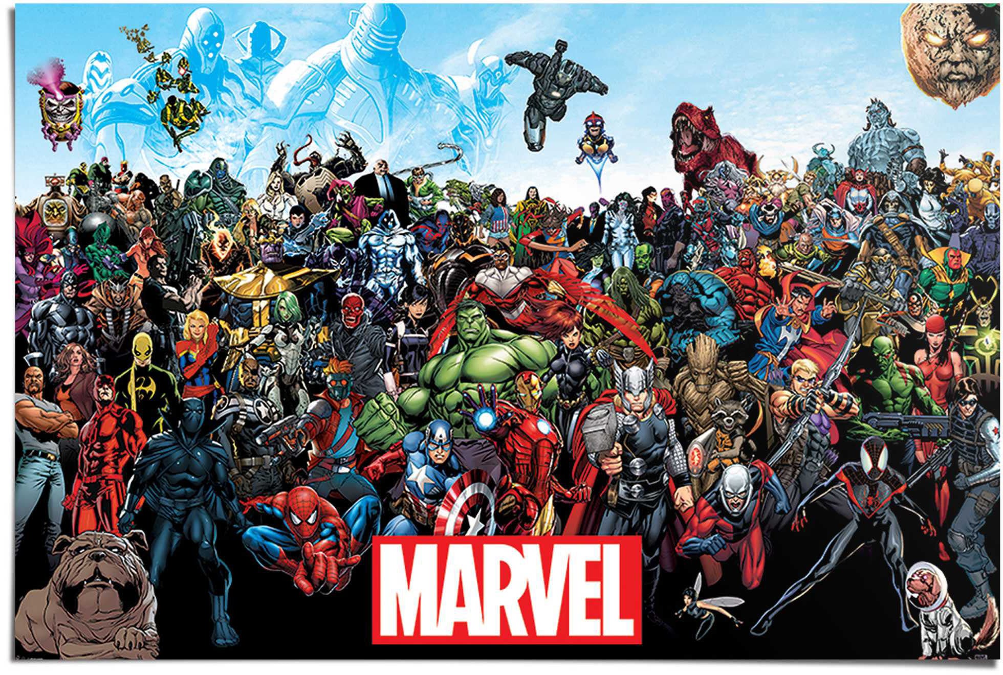 Image of Reinders Poster "Marvel Universe" 1 Stk. tlg.