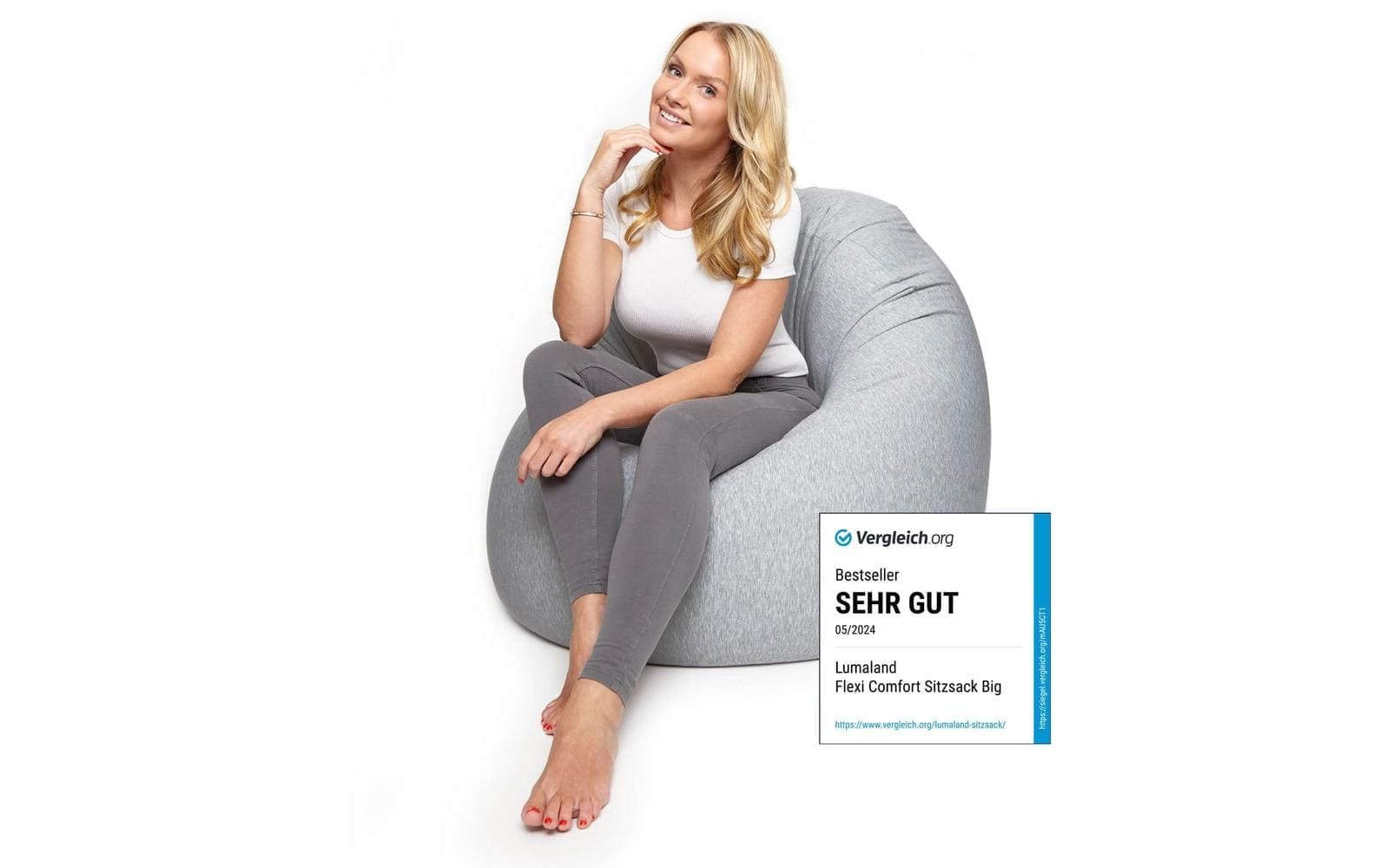 Lumaland Sitzsack »Flexi Comfort 320 L«