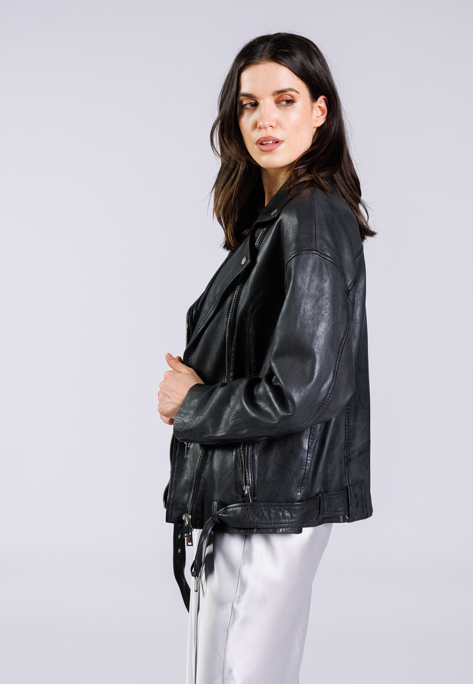 Freaky Nation Lederjacke »Anuk-FN«