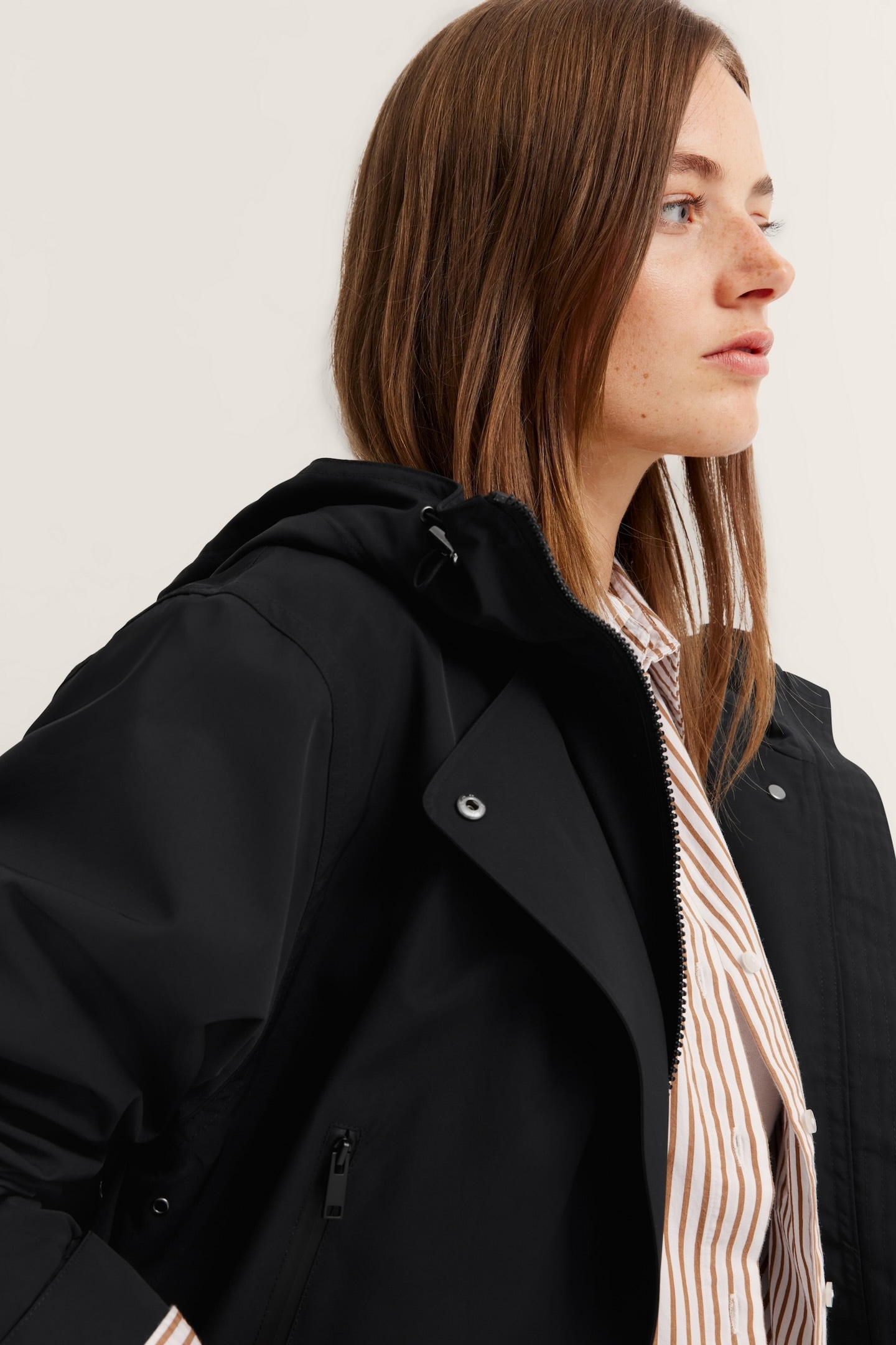 bugatti Blouson mit Kapuze wasserabweisend