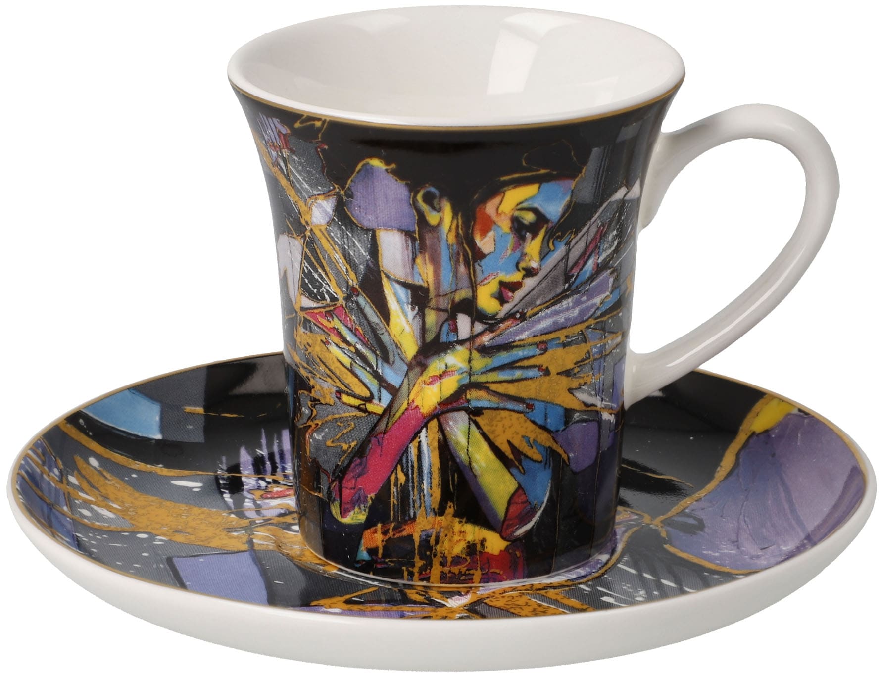 Image of Goebel Tasse "Espressotasse Lana Frey -Fire in the Belly"