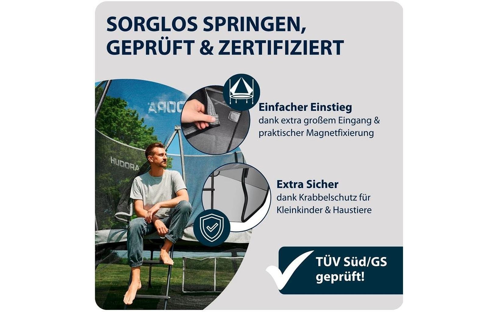 Hudora Gartentrampolin »Fantastic Complete Durchmesser: 300 cm«
