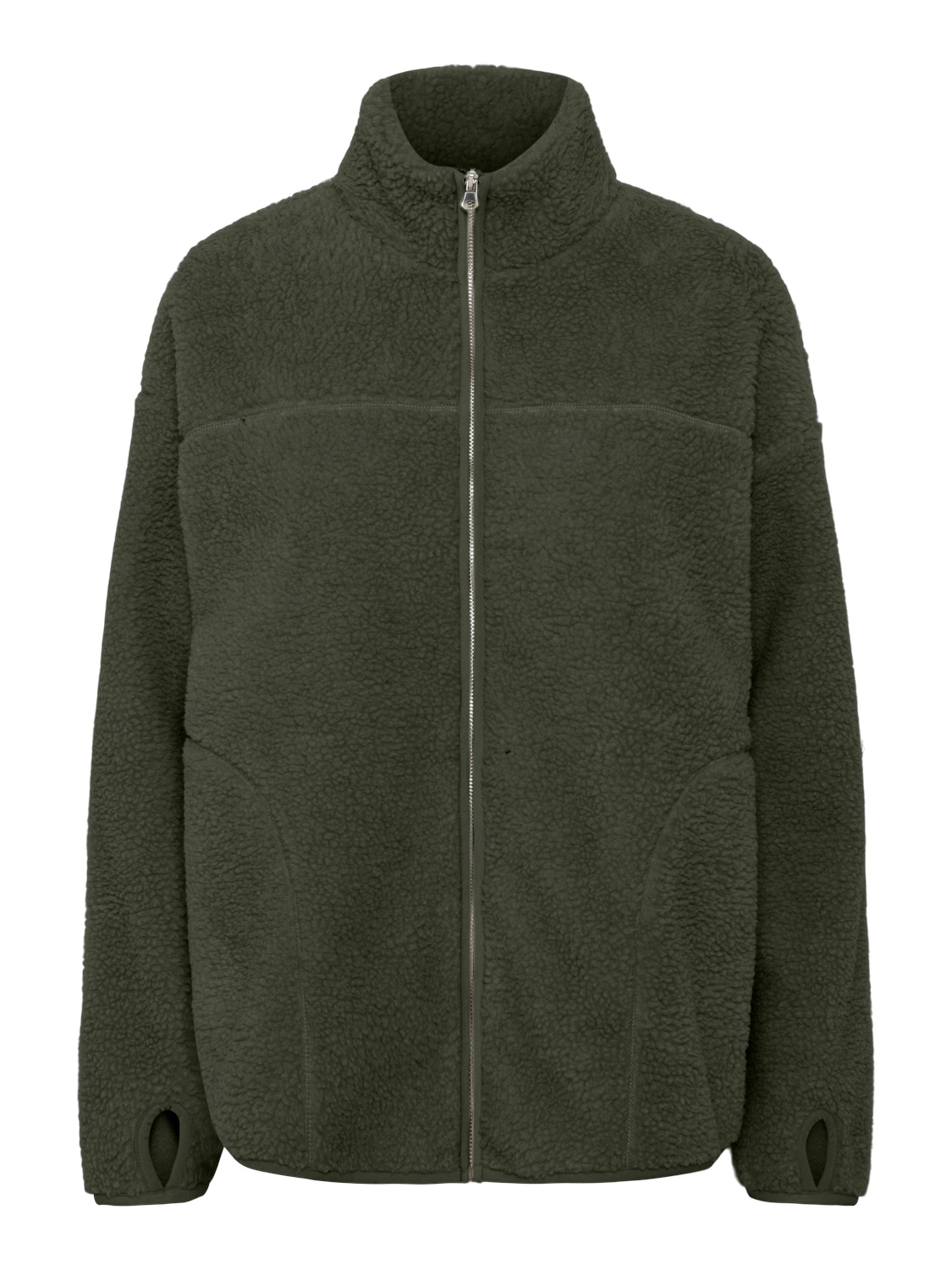 pieces Veste en peluche »PCSADIA LS TEDDY JACKET NOOS BC« fibre synthétique