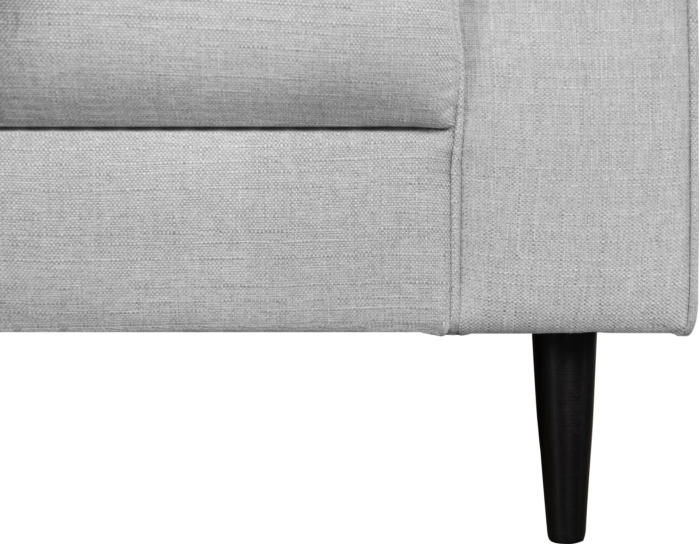 Home affaire Ecksofa »VEYRAS L-Form, hoher Sitzkomfort, Masse B/T/H: 230/150/76 cm« mit Wellenunterfederung, incl. Rückenkissen und Zierkissen