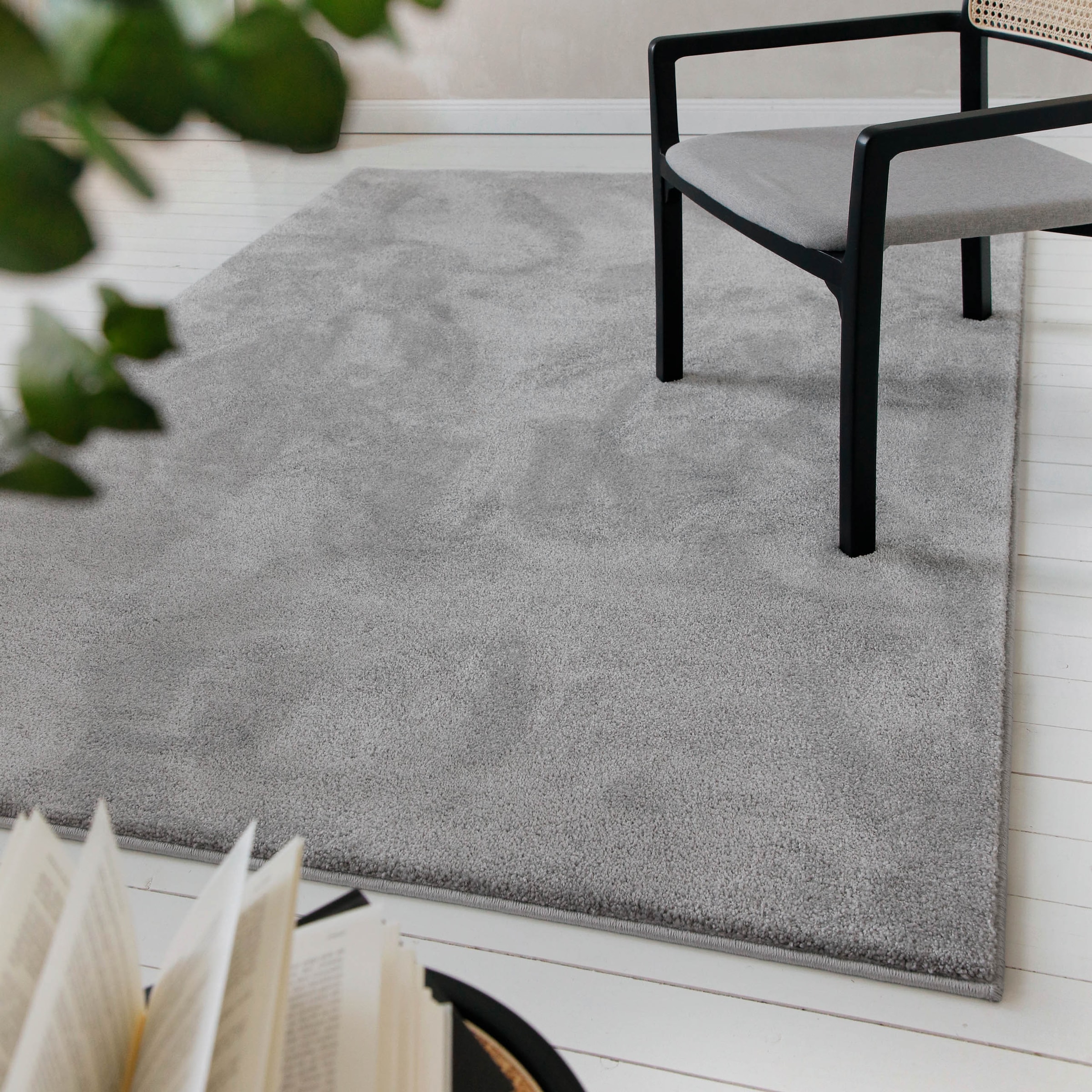 GOODproduct Teppich »Lisbea« rechteckig 17 mm Höhe moderner dichter weicher Kurzflorteppich, Wohnzimmer, Schlafzimmer