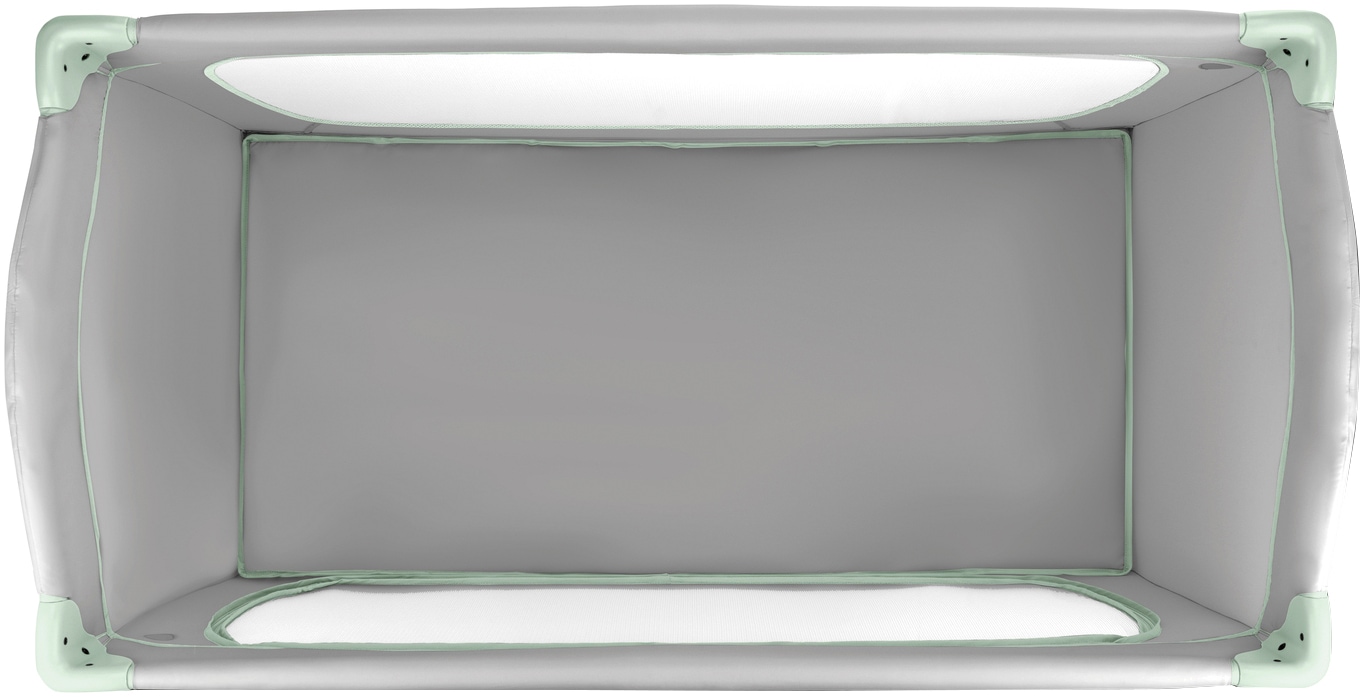 Hauck Lit de voyage pour bébé »Sleep N Play Go Plus, Dusty Mint« mit integrierten Rädern; Vorderausstieg