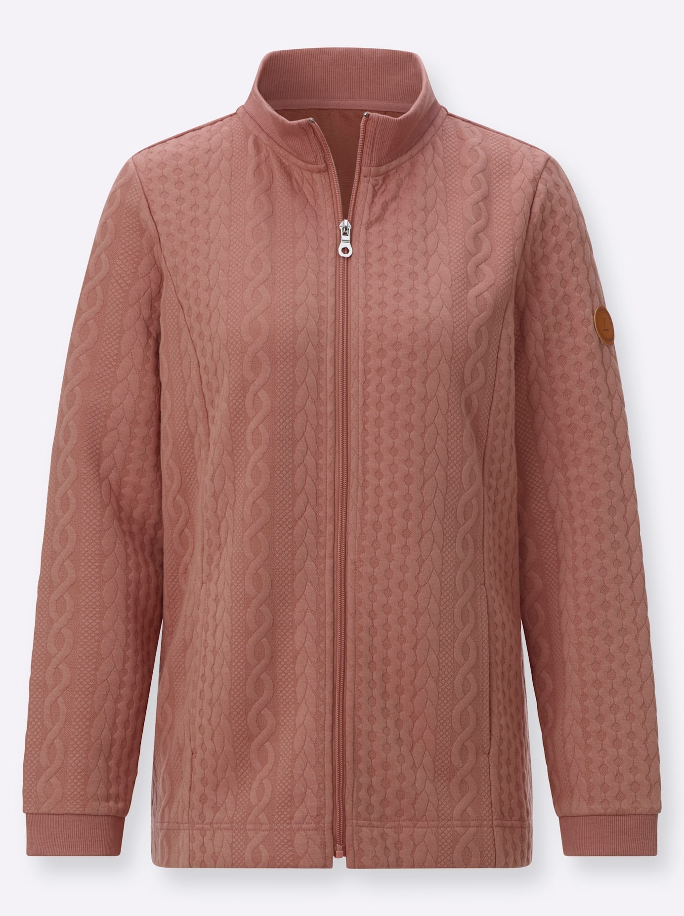 Casual Looks Veste chemise »Jacquard-Shirtjacke« 1