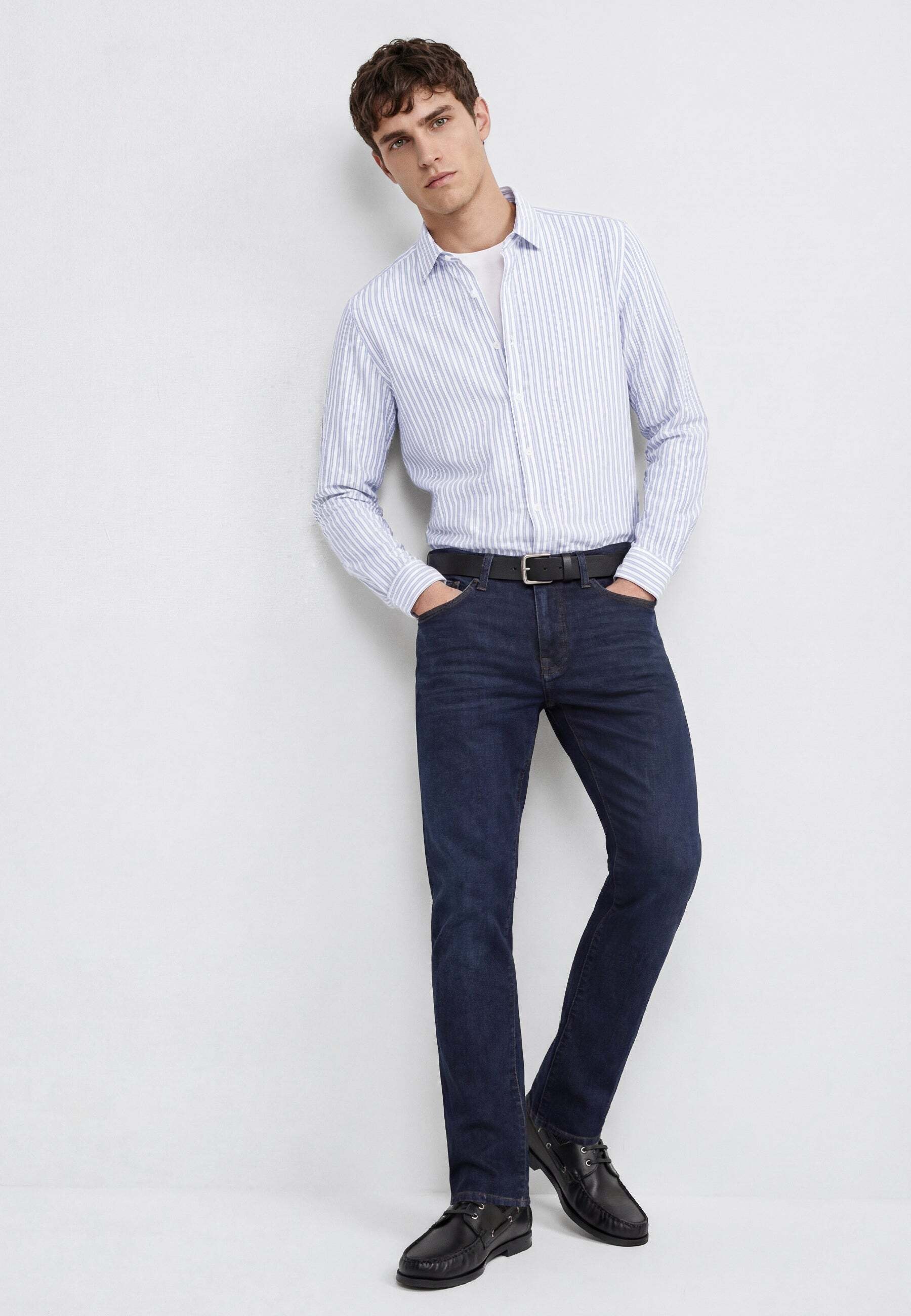 Mavi Langarmhemd »Mavi Langarmhemd Stripe«