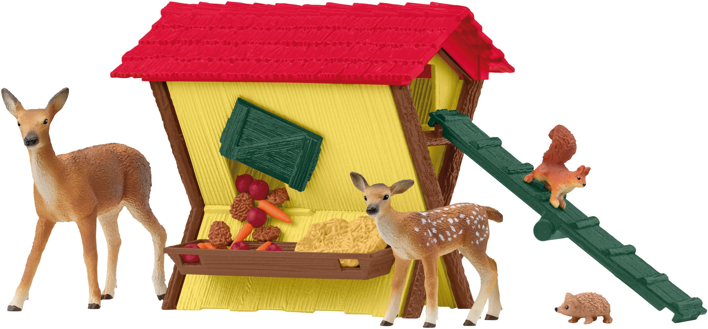 Image of Schleich Spielwelt "FARM WORLD, Fütterung der Waldtiere (42658)"