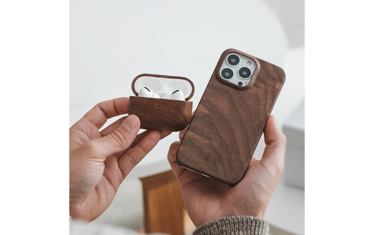 Woodcessories Couverture arrière »Slim Case« Leicht