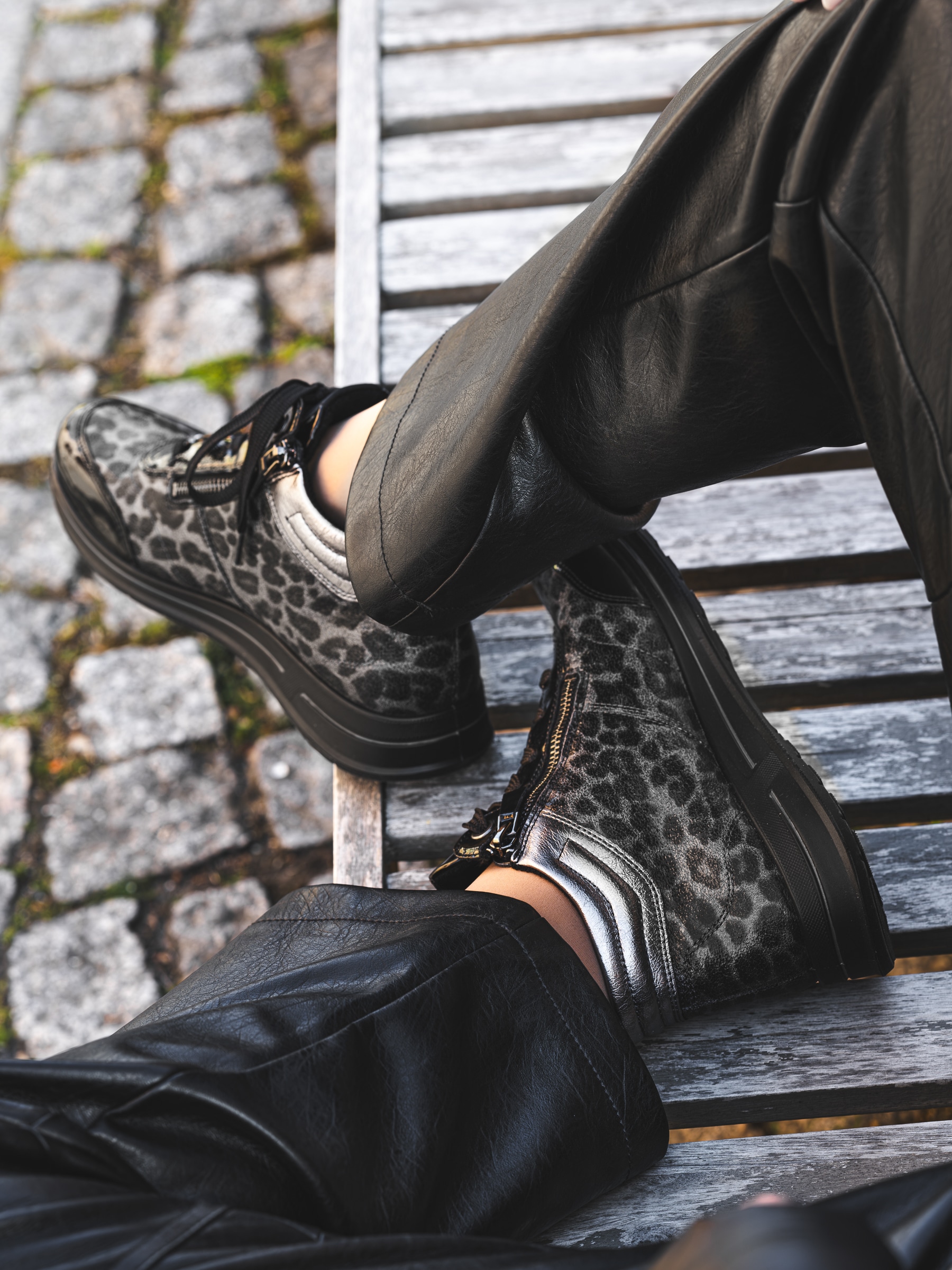 Ara Bottines de sneakers »OSAKA«  Baskets, bottes en largeur confort H (= très large)
