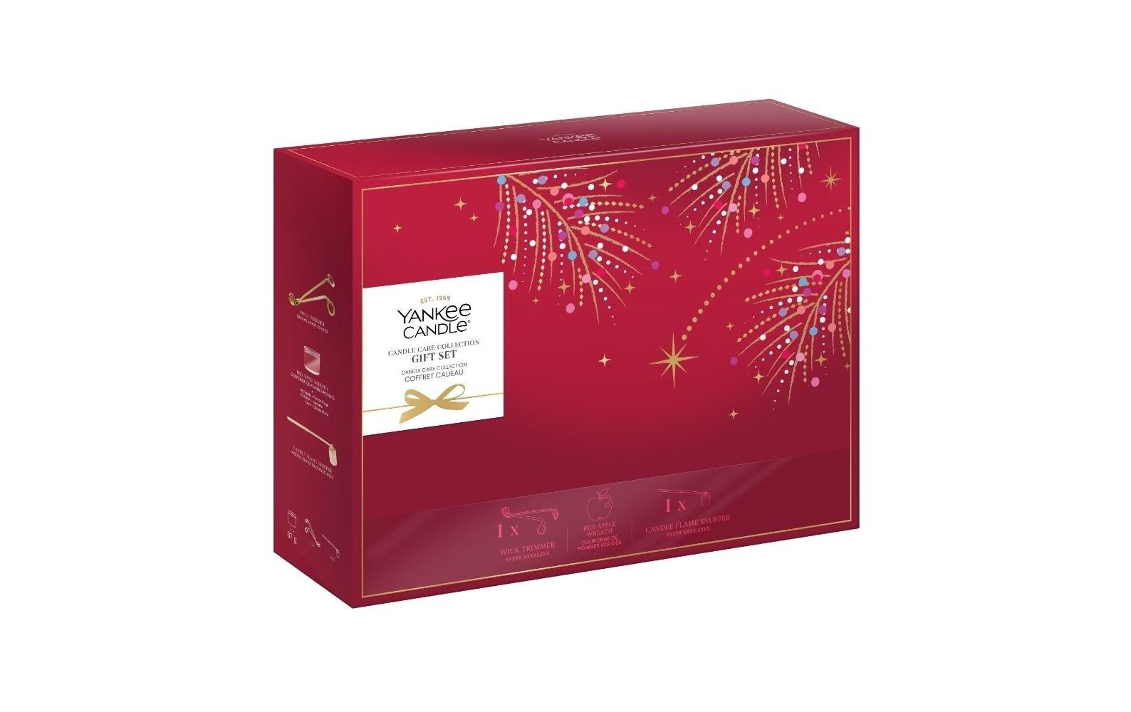 Image of Yankee Candle Duftkerze "Geschenkset Christmas Moments, Candle Care"
