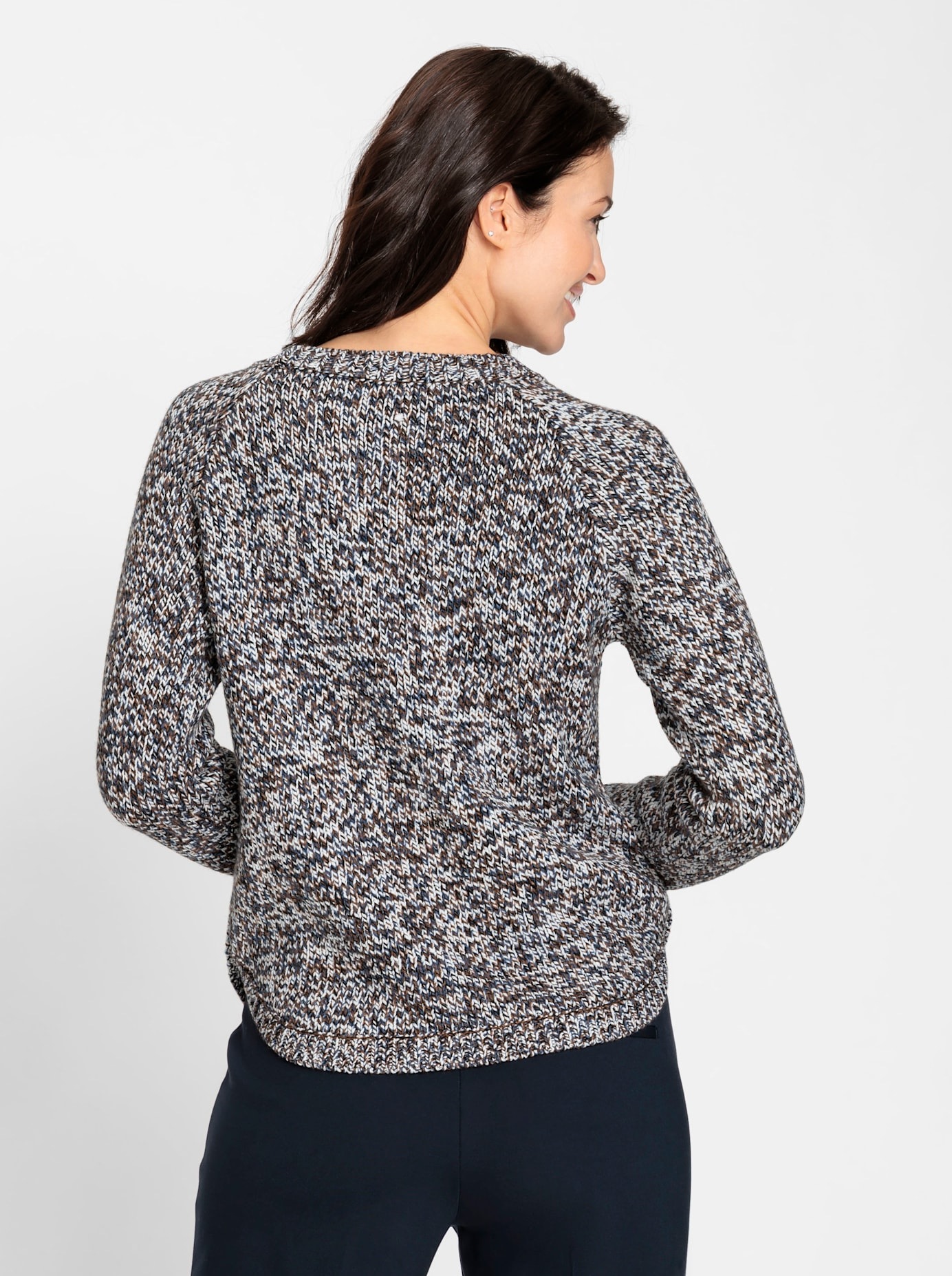 Inspirationen Rundhalspullover »Rundhals-Pullover«