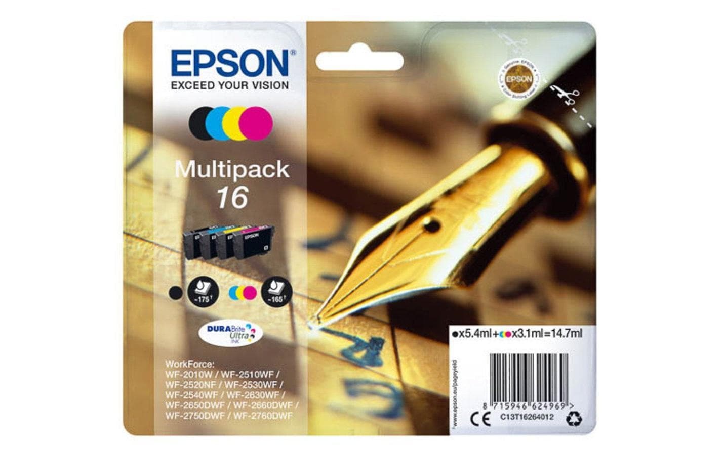 Epson Tintenpatrone »T16264012«