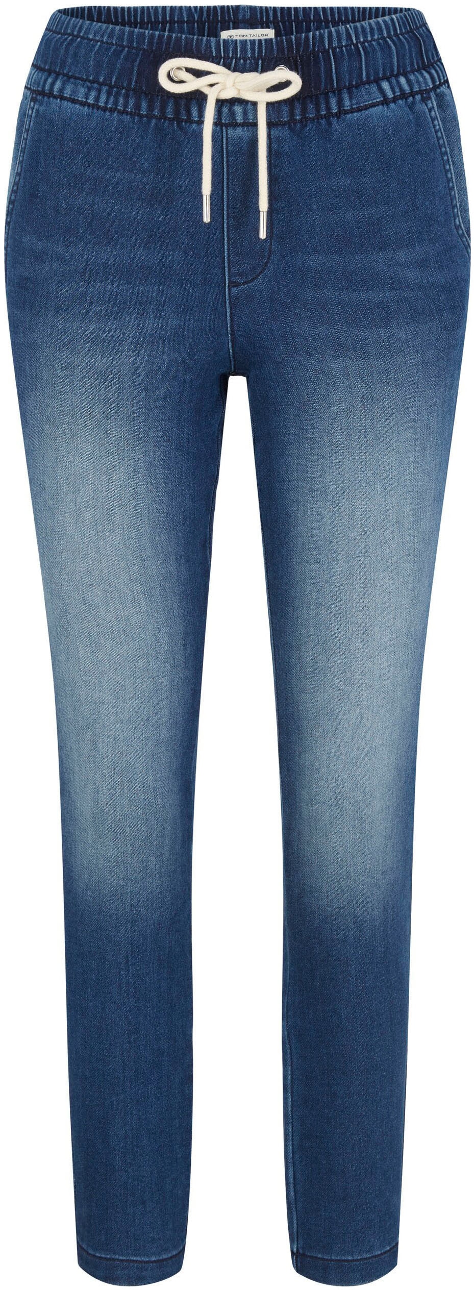 TOM TAILOR Loose-fit-Jeans, mit elastischem Bund