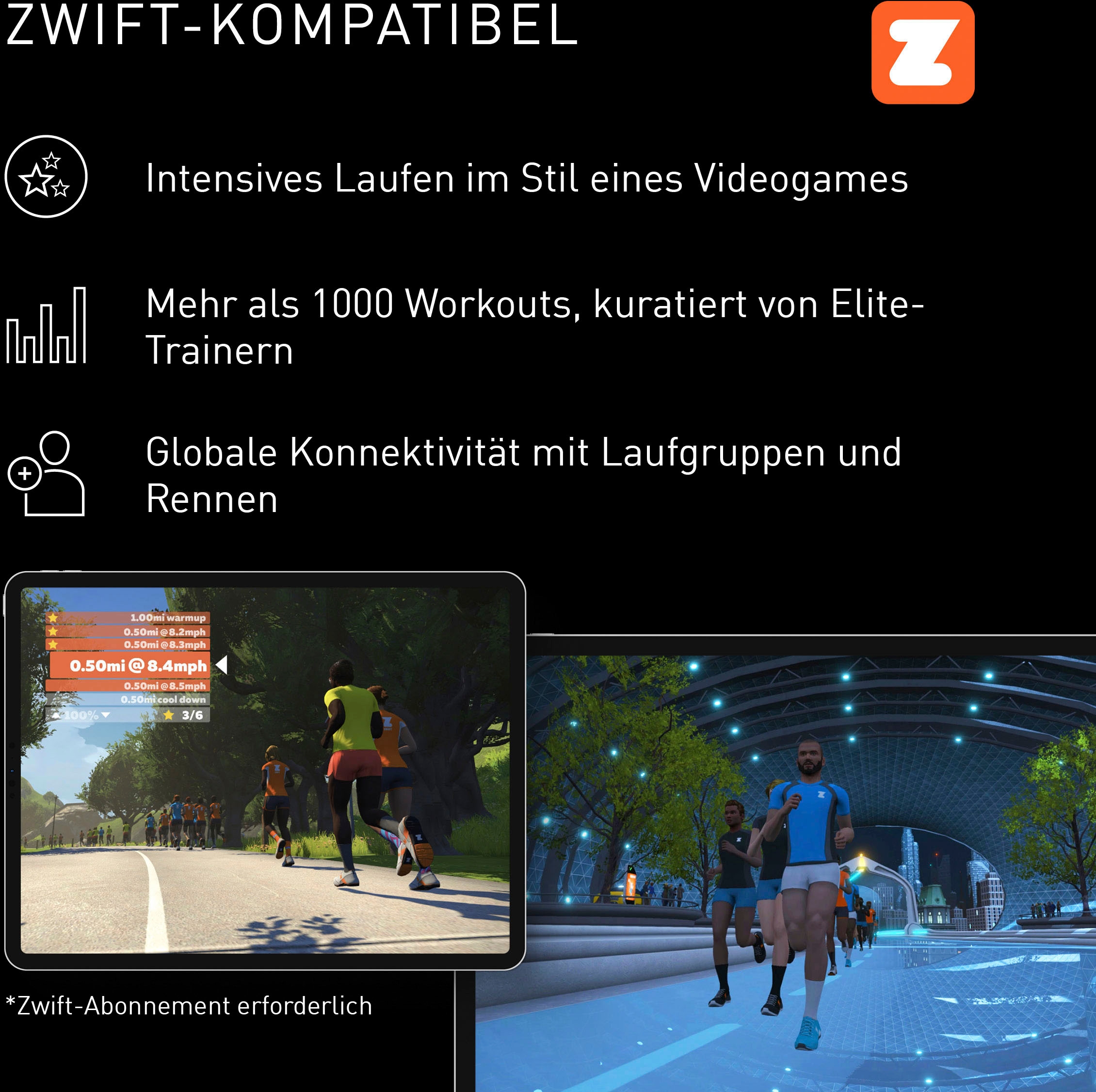 adidas Performance Laufband »T-19i«, mit LED-Display, klappbar, bis 18 km/h, mit Bluetooth und App-Funktion