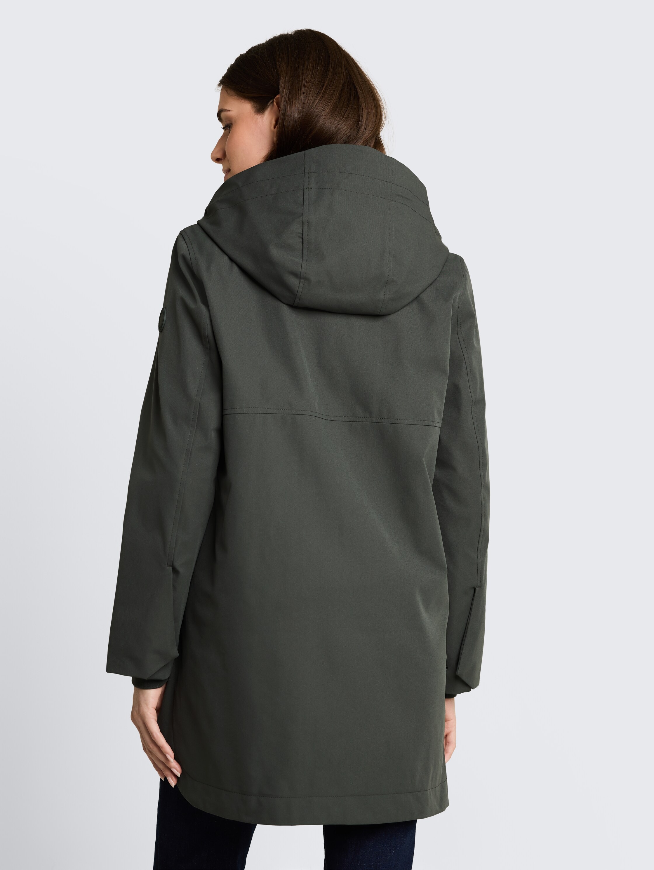 TOM TAILOR Manteau softshell avec capuche et fermeture éclair