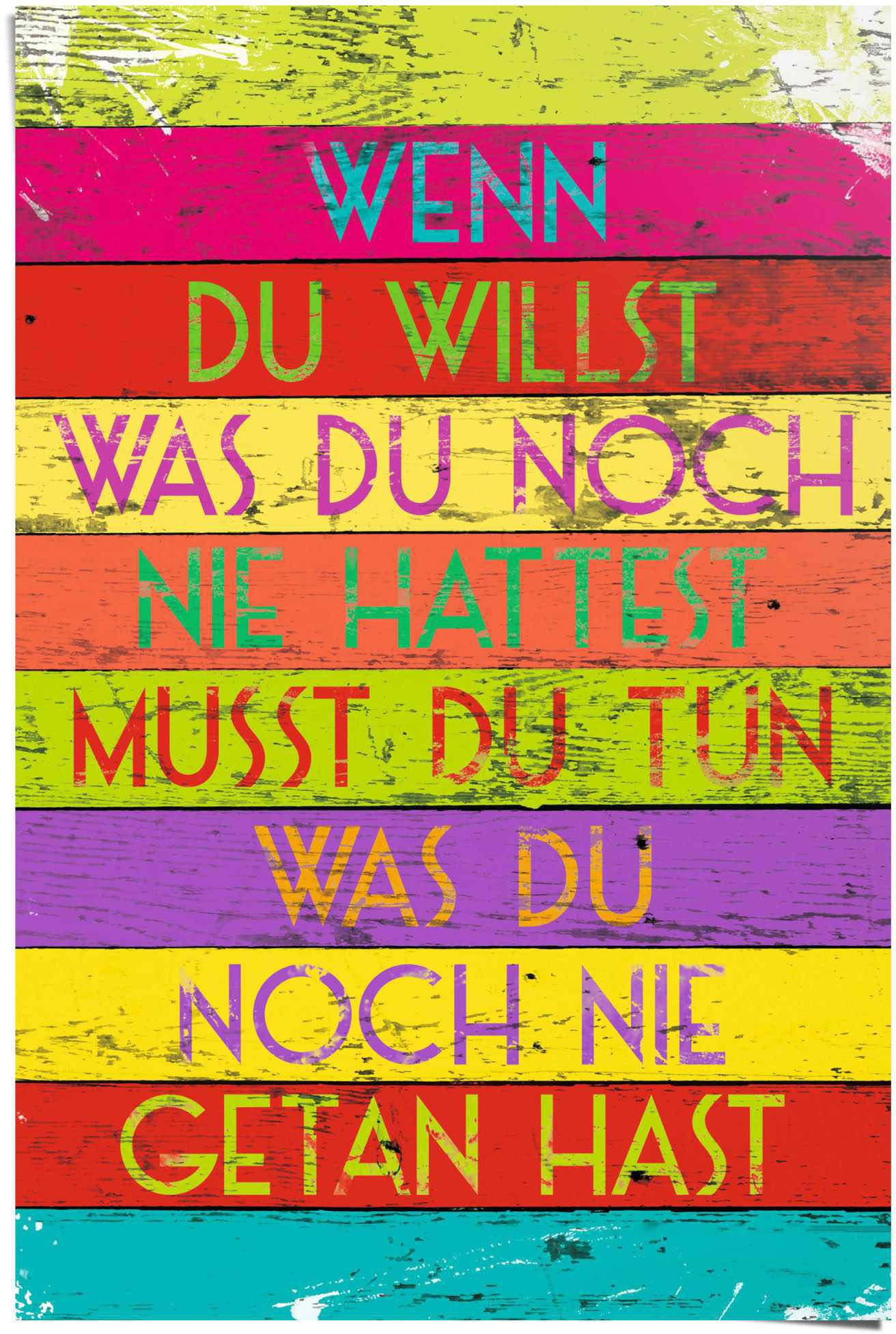 Image of Reinders Poster "Wenn du willst" 1 Stk. tlg.