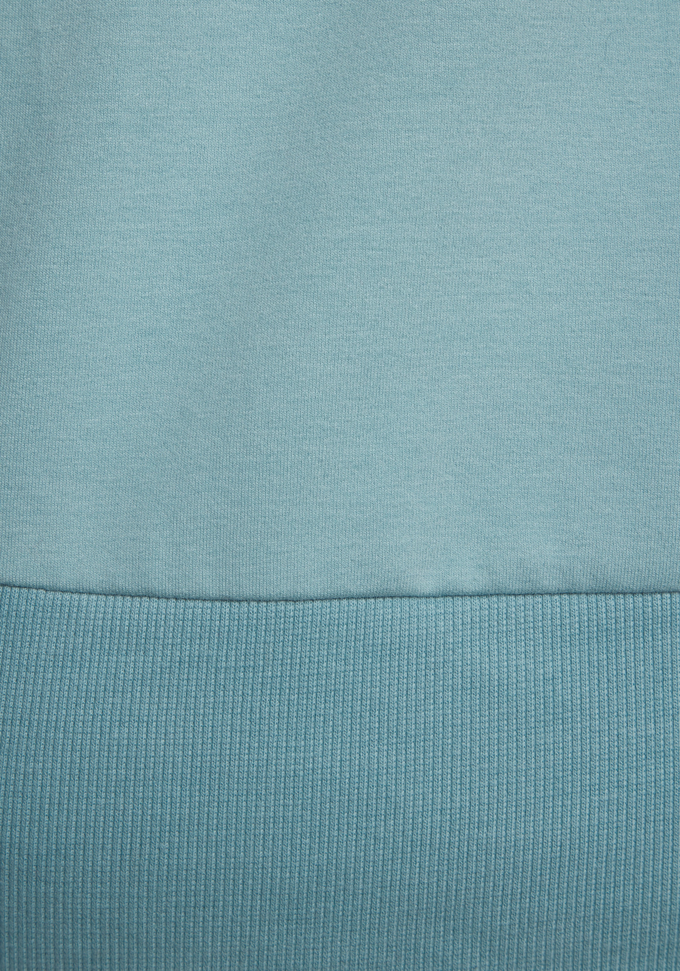 Elbsand Sweat à capuche , mit grossem Logodruck hinten, bequeme Freizeitjacke mit Taschen
